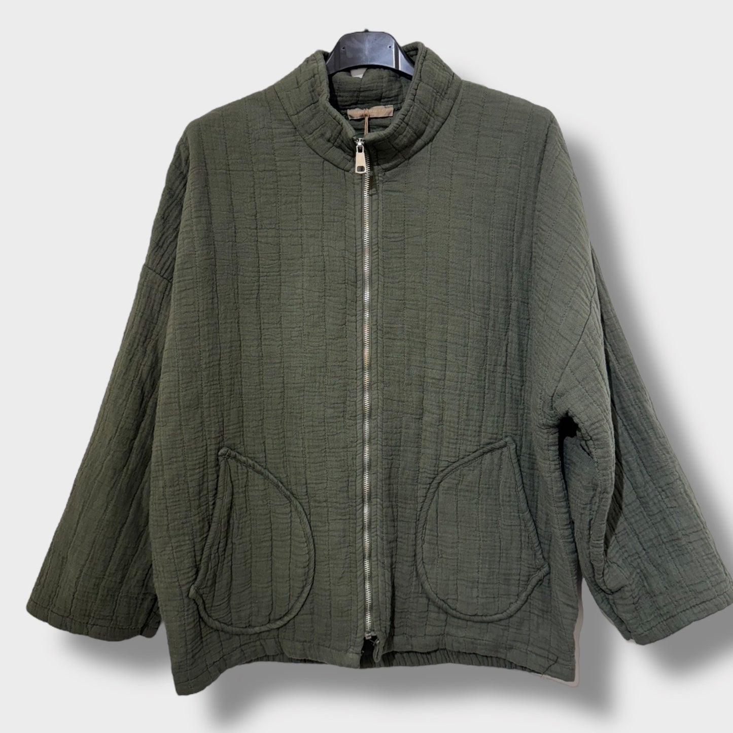 Veste Zippée Oversize