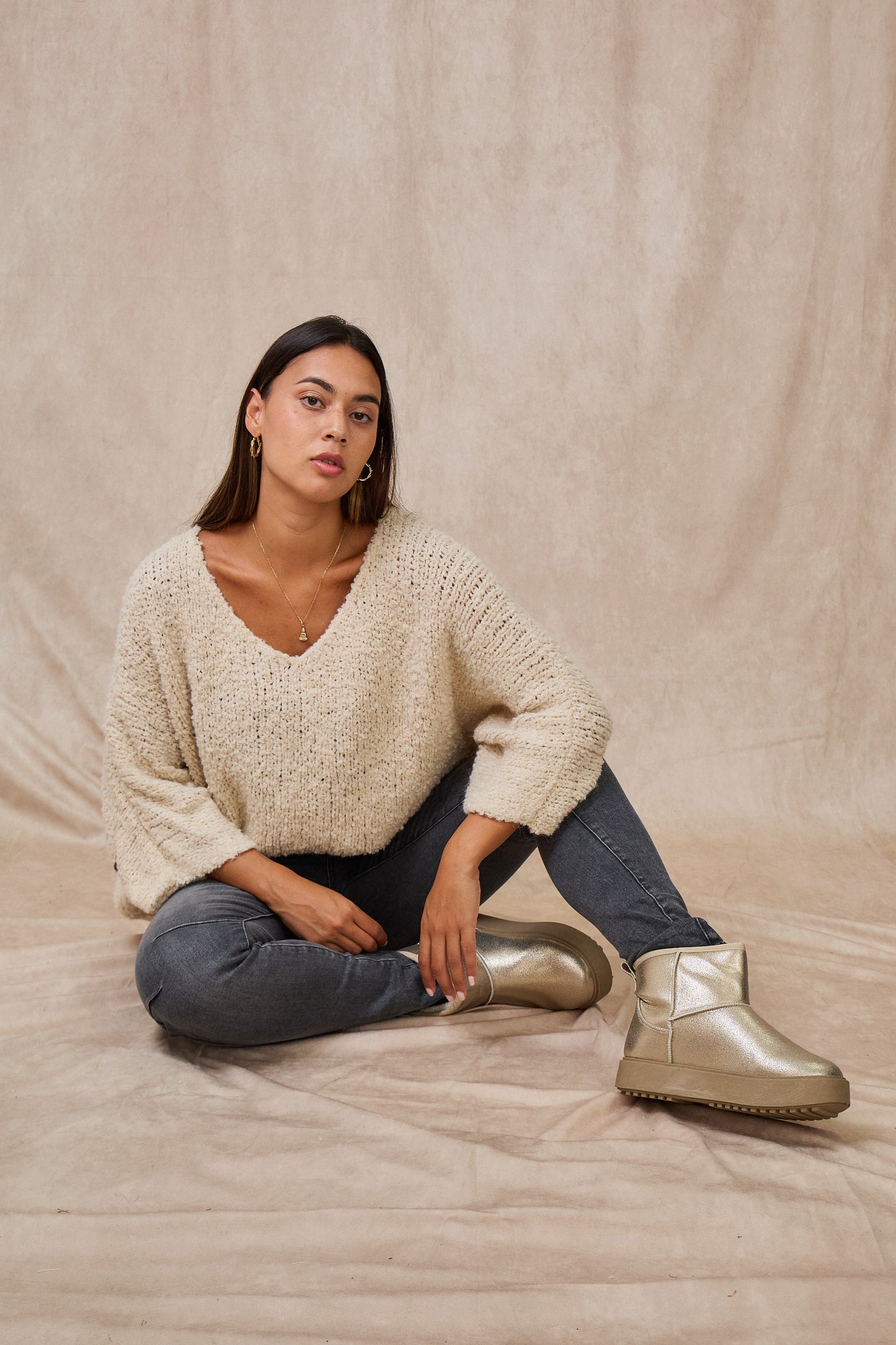 Pull Oversize Doudou Étoile