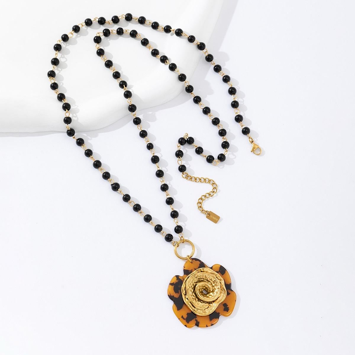 Collier Pendentif Fleur