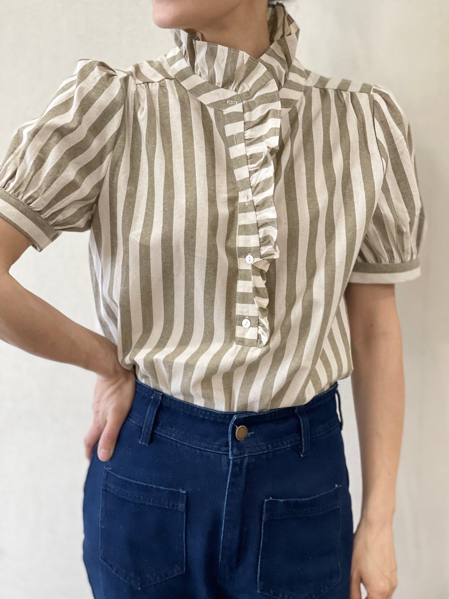 Chemise Structurée Rayée