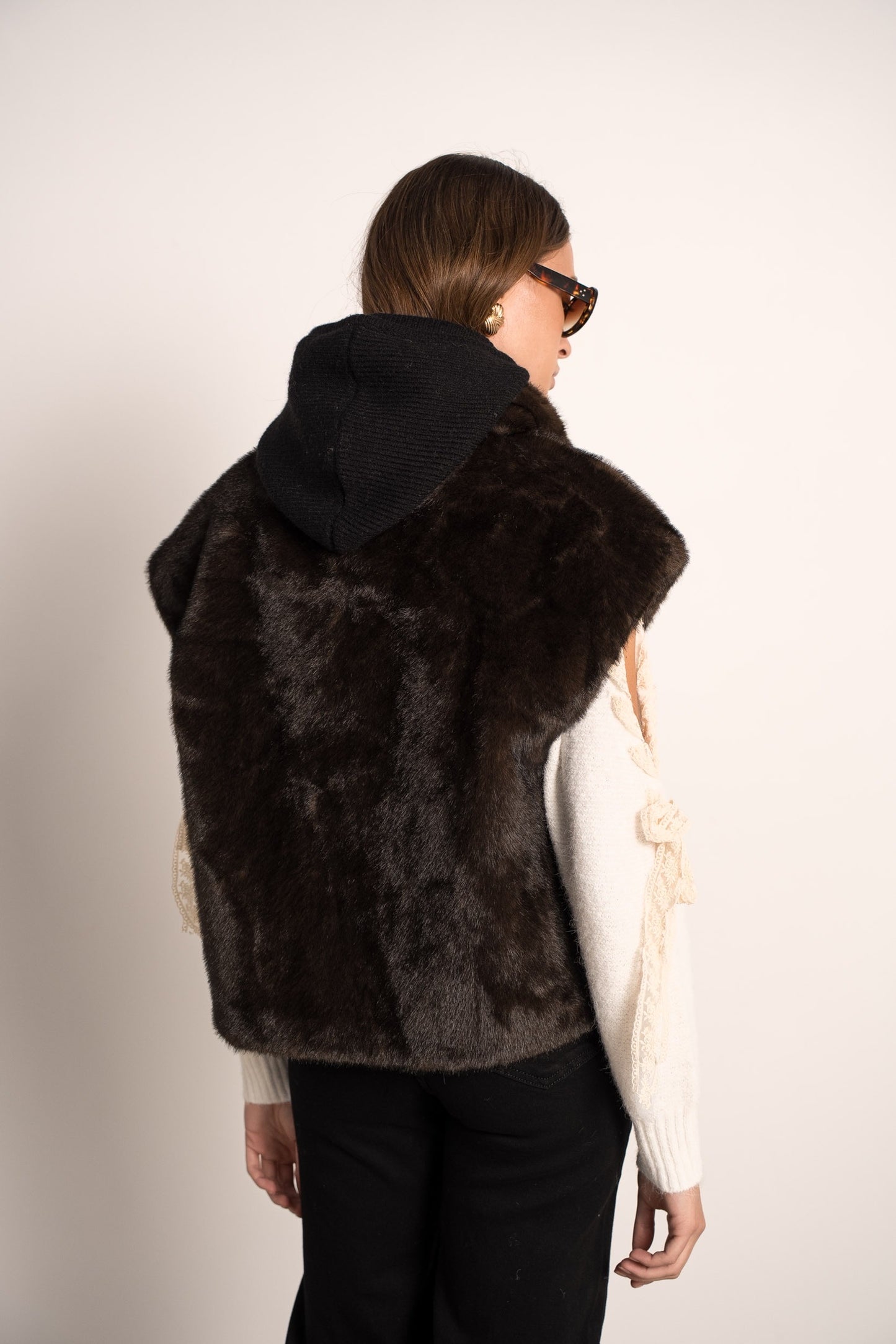 Veste Fausse Fourrure