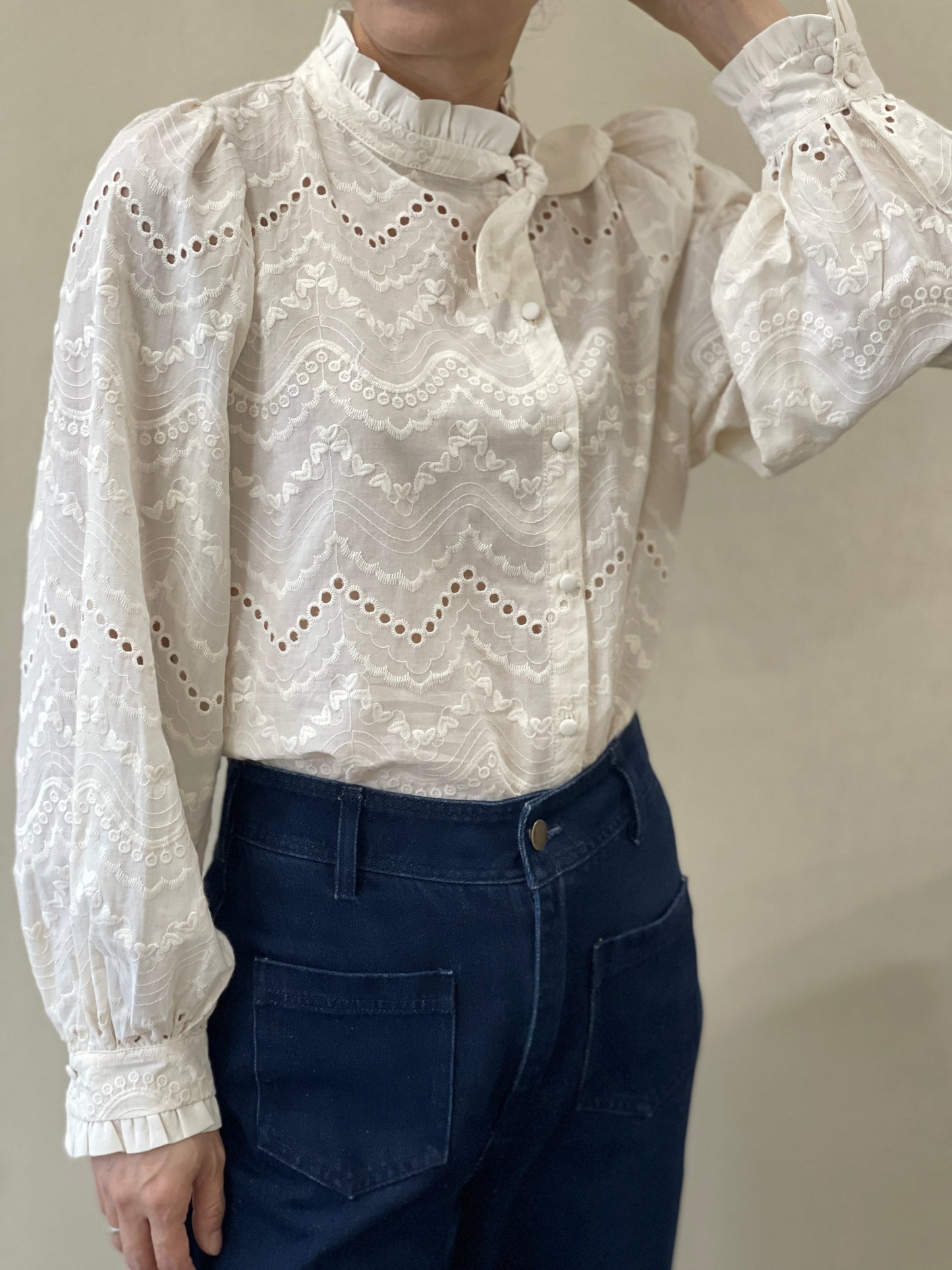 Chemise Chic Noeud Col