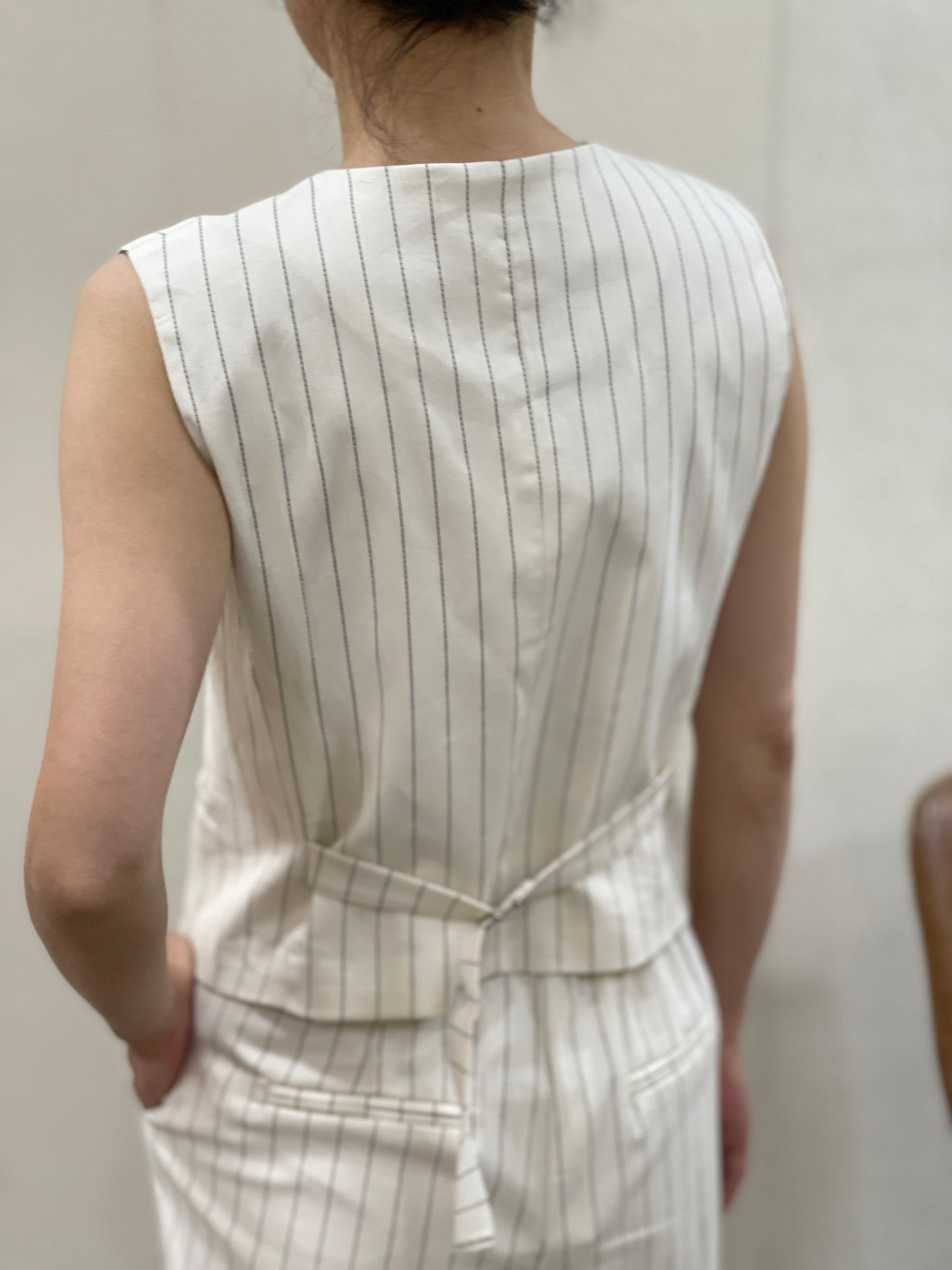 Gilet sans Manches Structuré