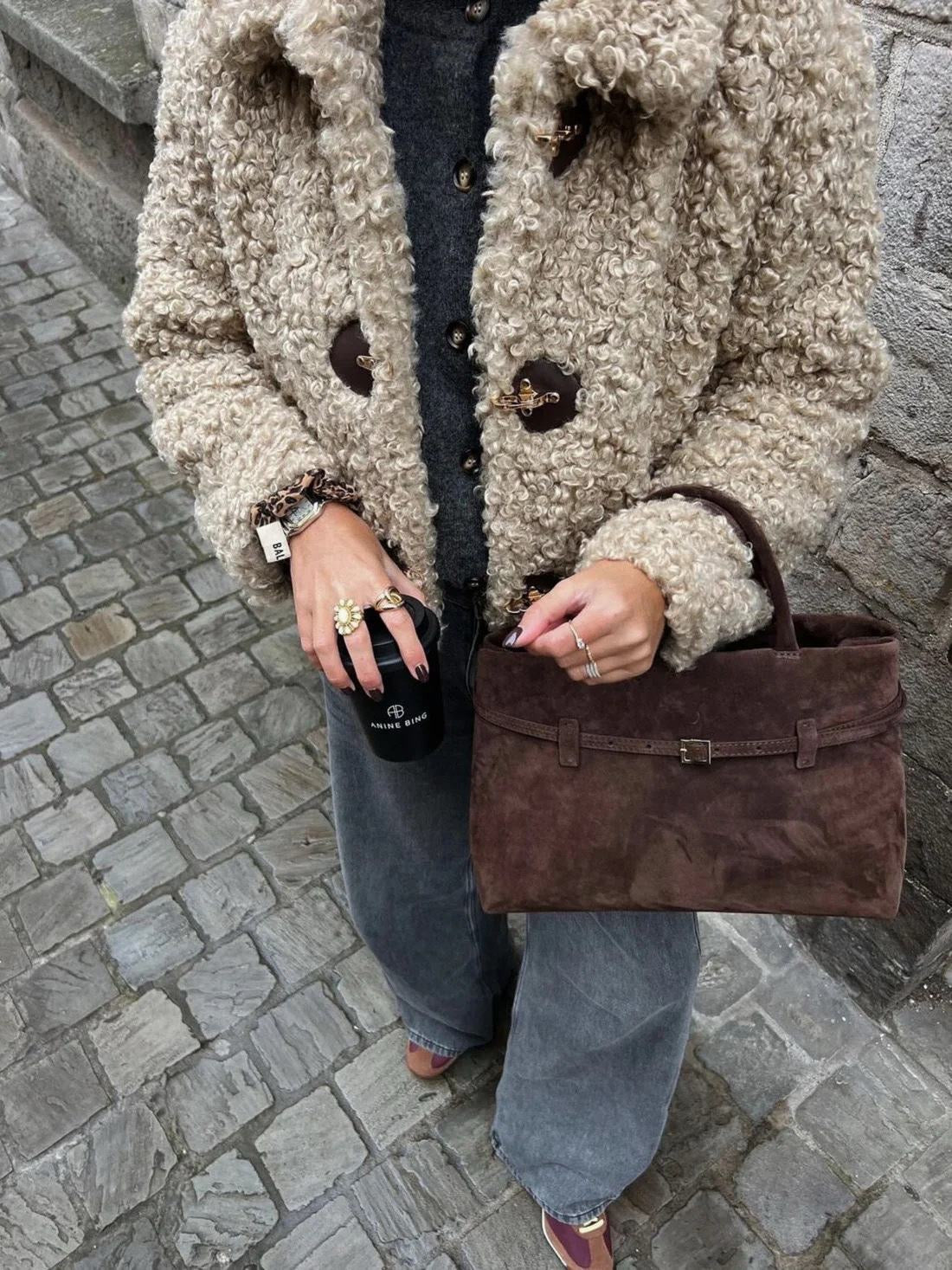 Veste Moumoute à Crochets