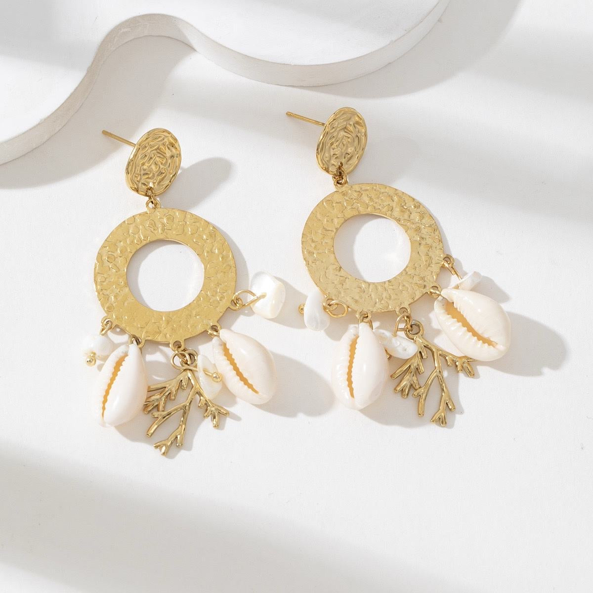 Boucles d’oreilles "Trésor des Lagons"