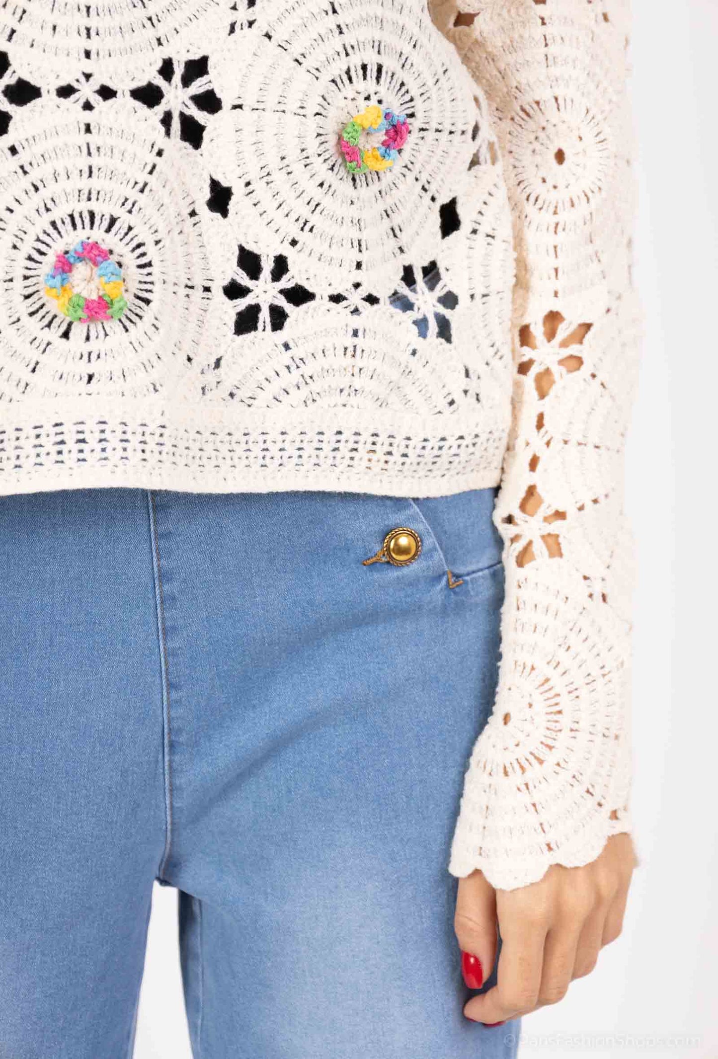 Pull Crochet Bohème