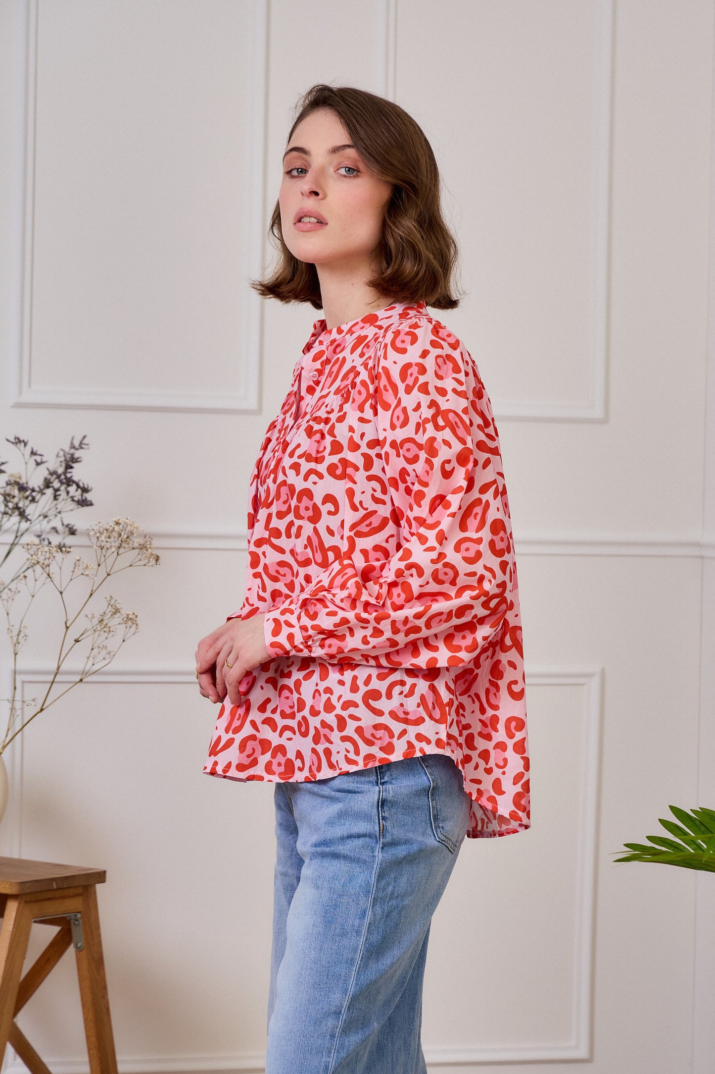 Chemise Pink Léo Arianna