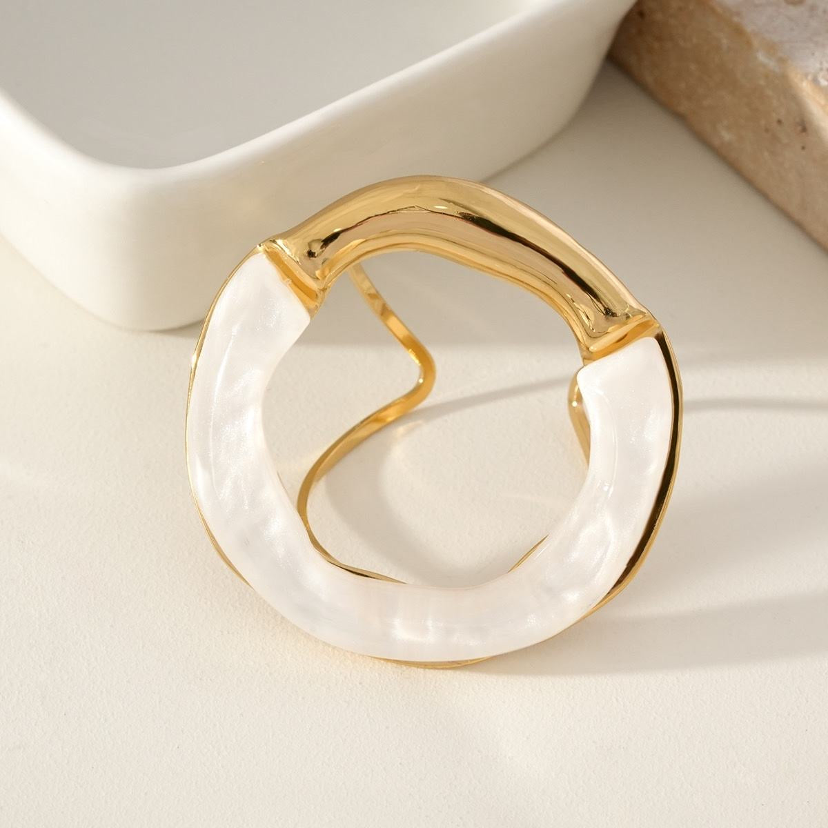 Bague Cercle Twistée
