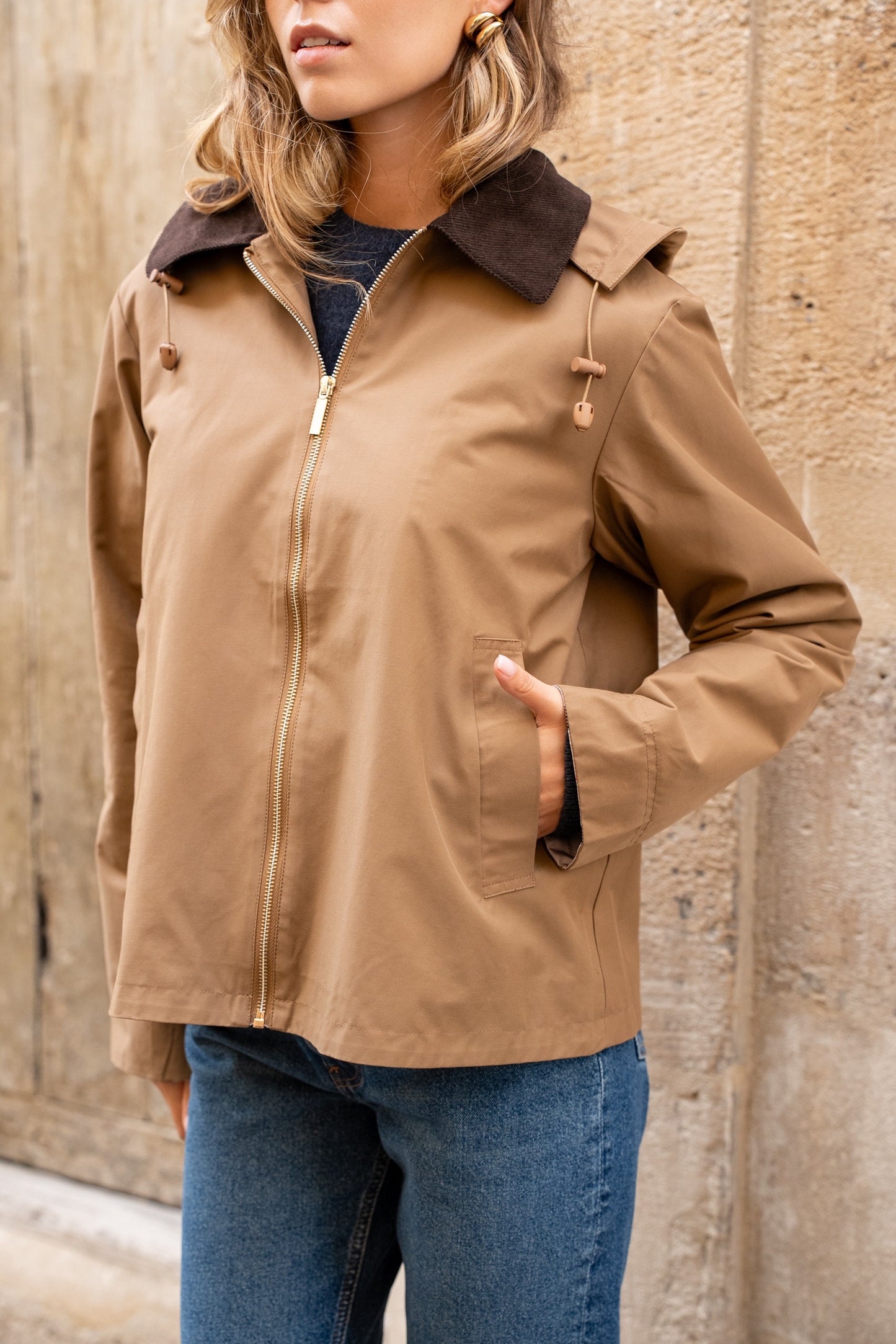 Veste Courte Déperlante