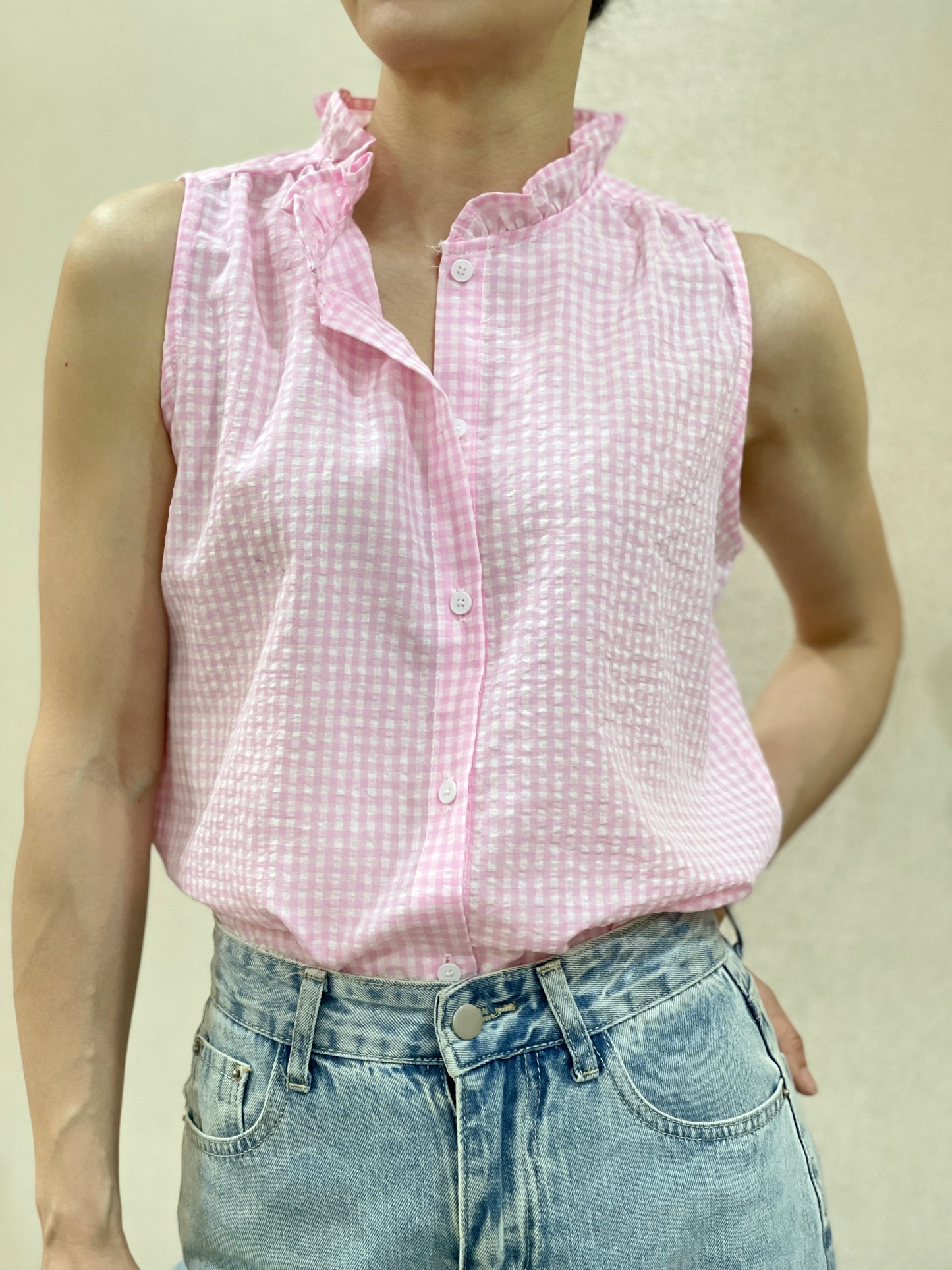 Chemise Vichy " Le Marais"