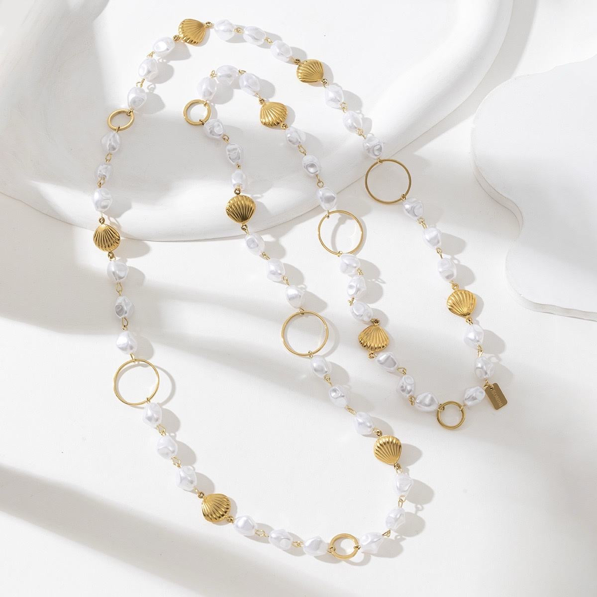 Collier Océan Perlé
