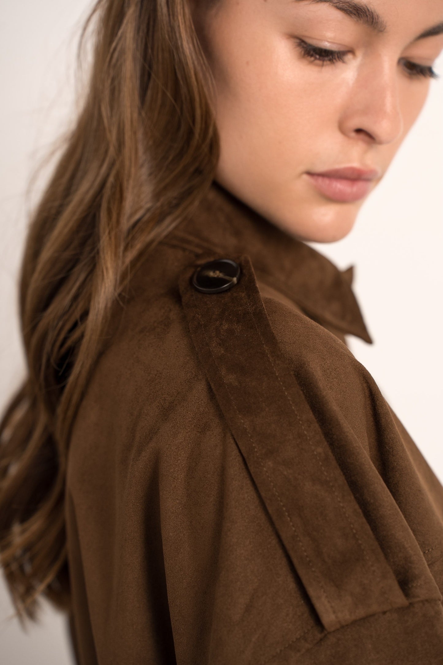 Veste bombers effet daim Souple