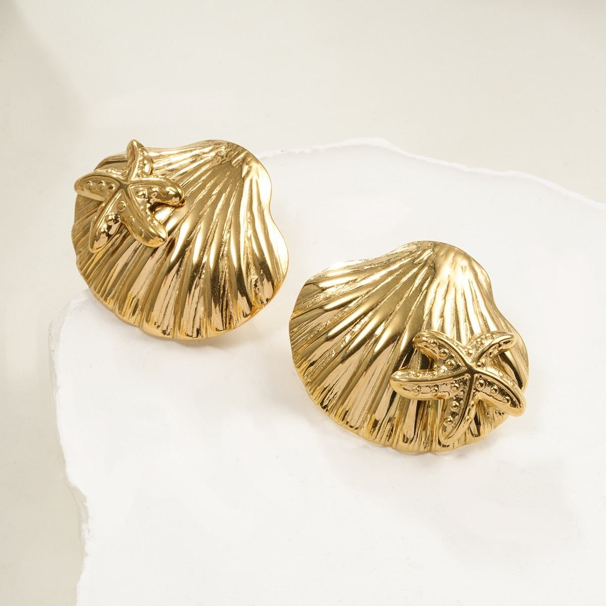 Boucles Coquillage Étoile