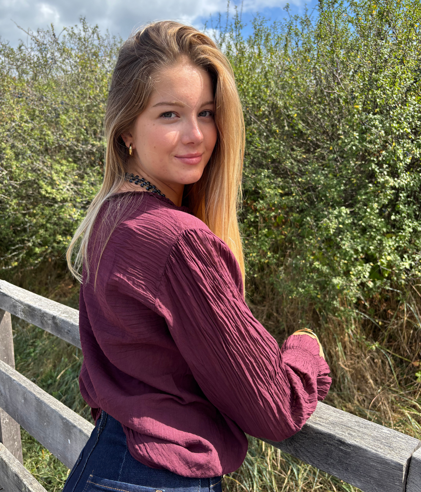 Blouse en Voile de Coton