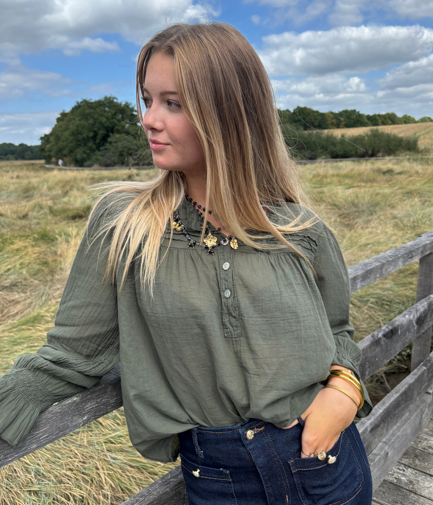 Blouse en Voile de Coton