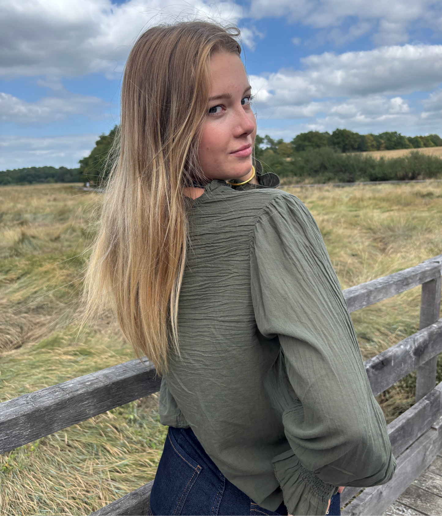 Blouse en Voile de Coton