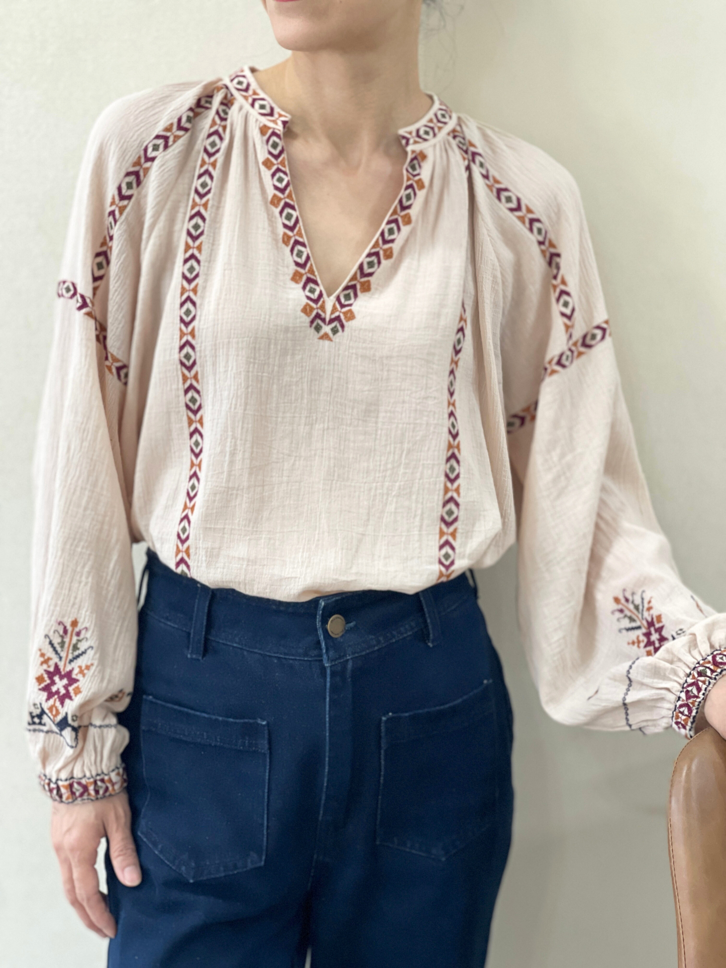 Blouse Ethnique Bohème