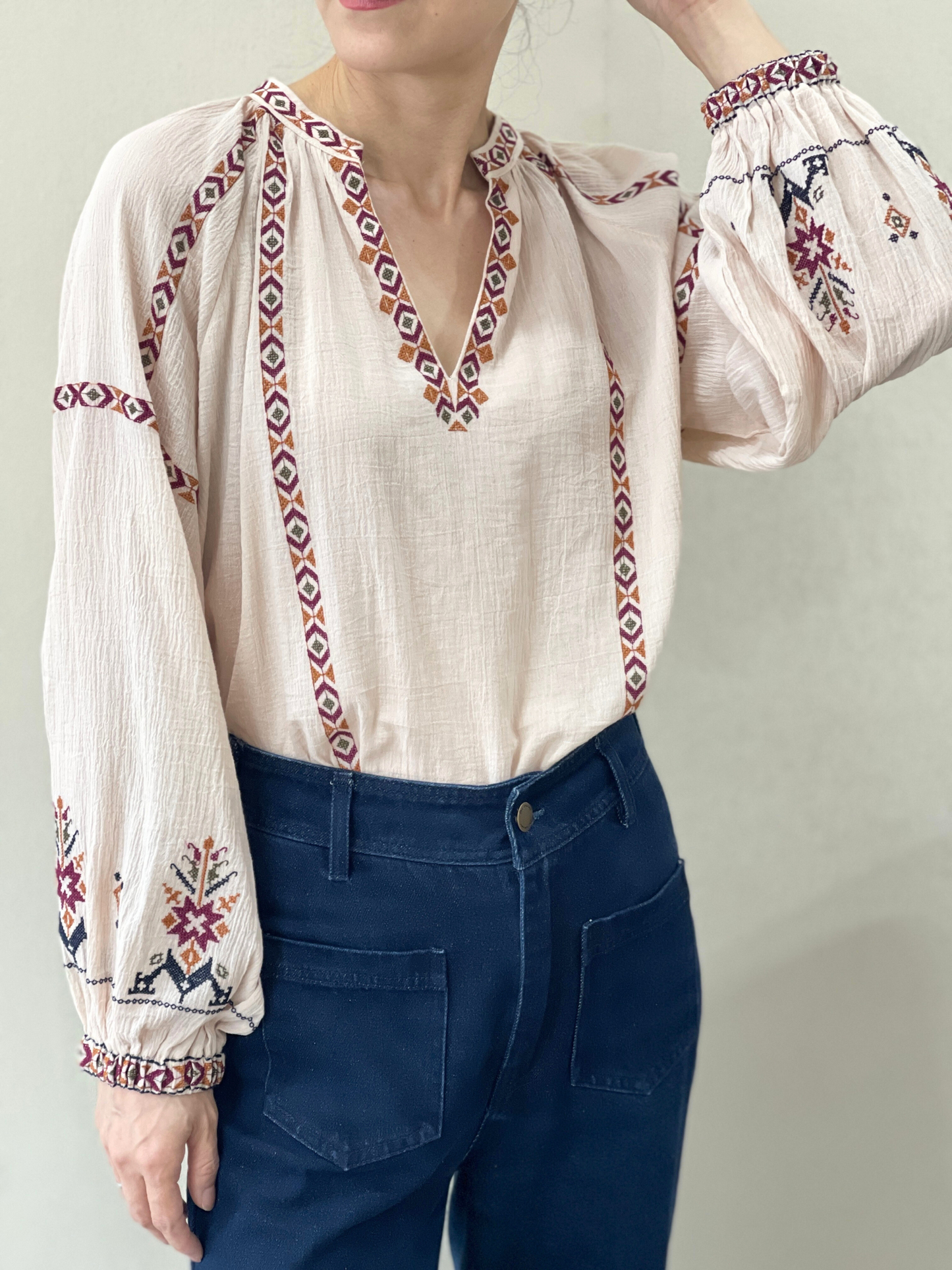 Blouse Ethnique Bohème