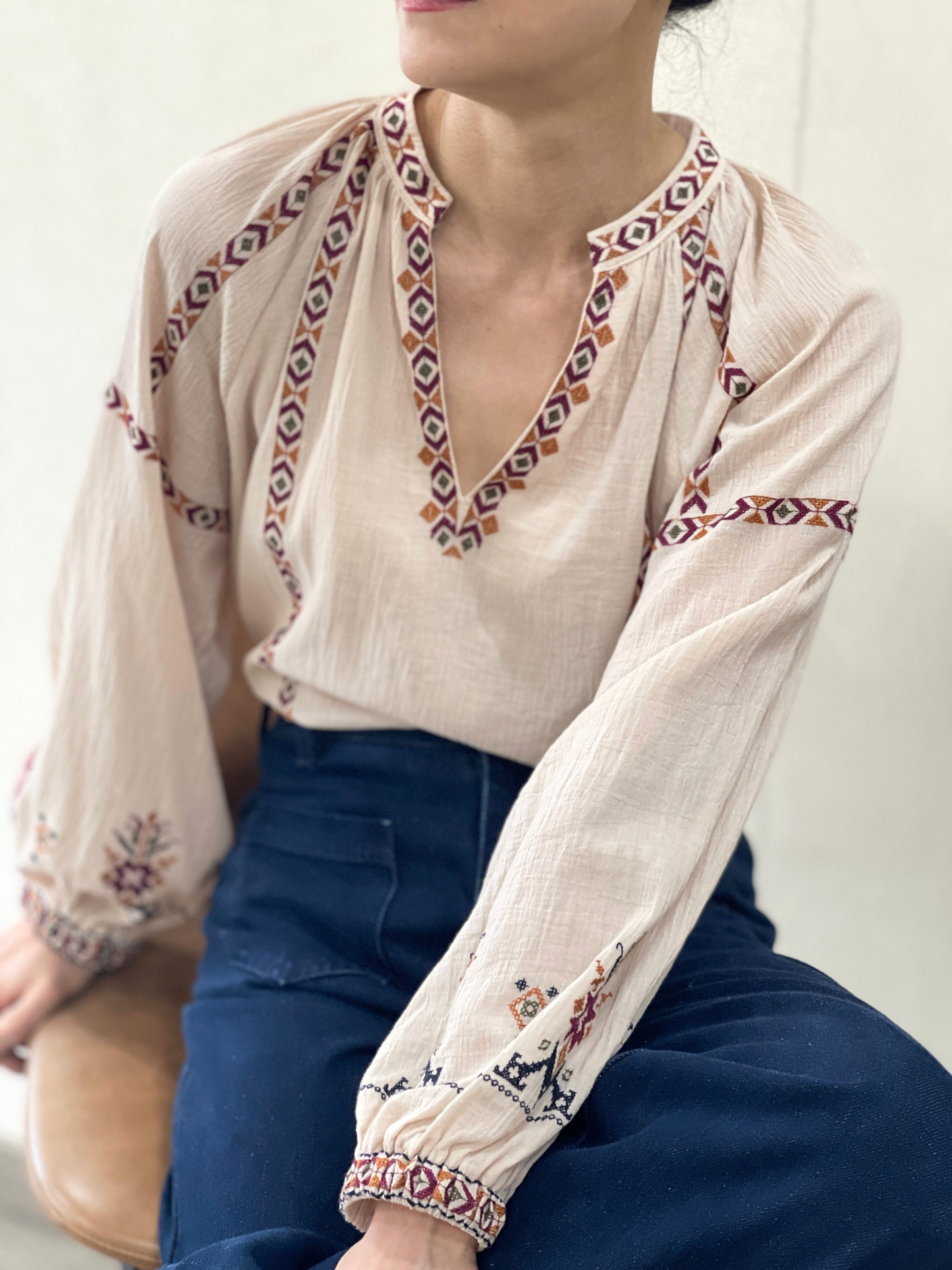 Blouse Ethnique Bohème