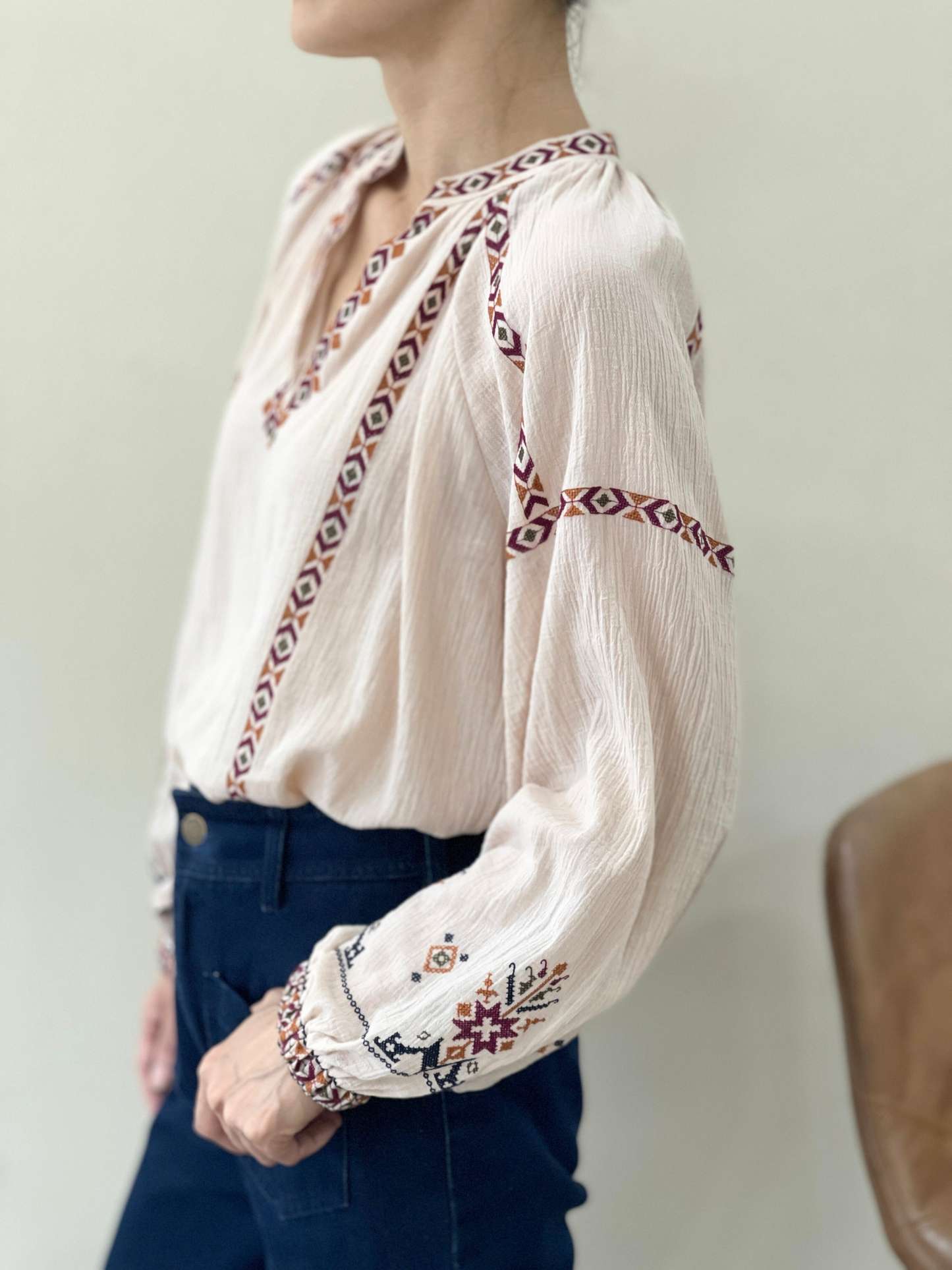 Blouse Ethnique Bohème