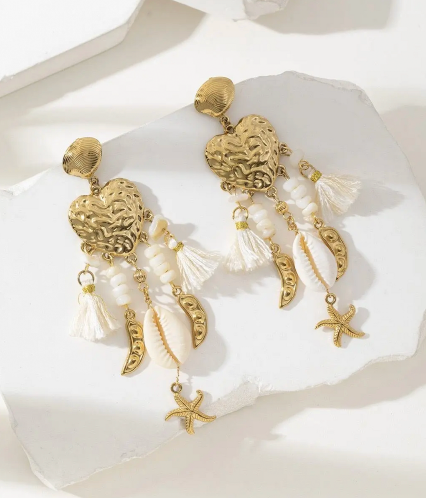 Boucles Coquillage Chic