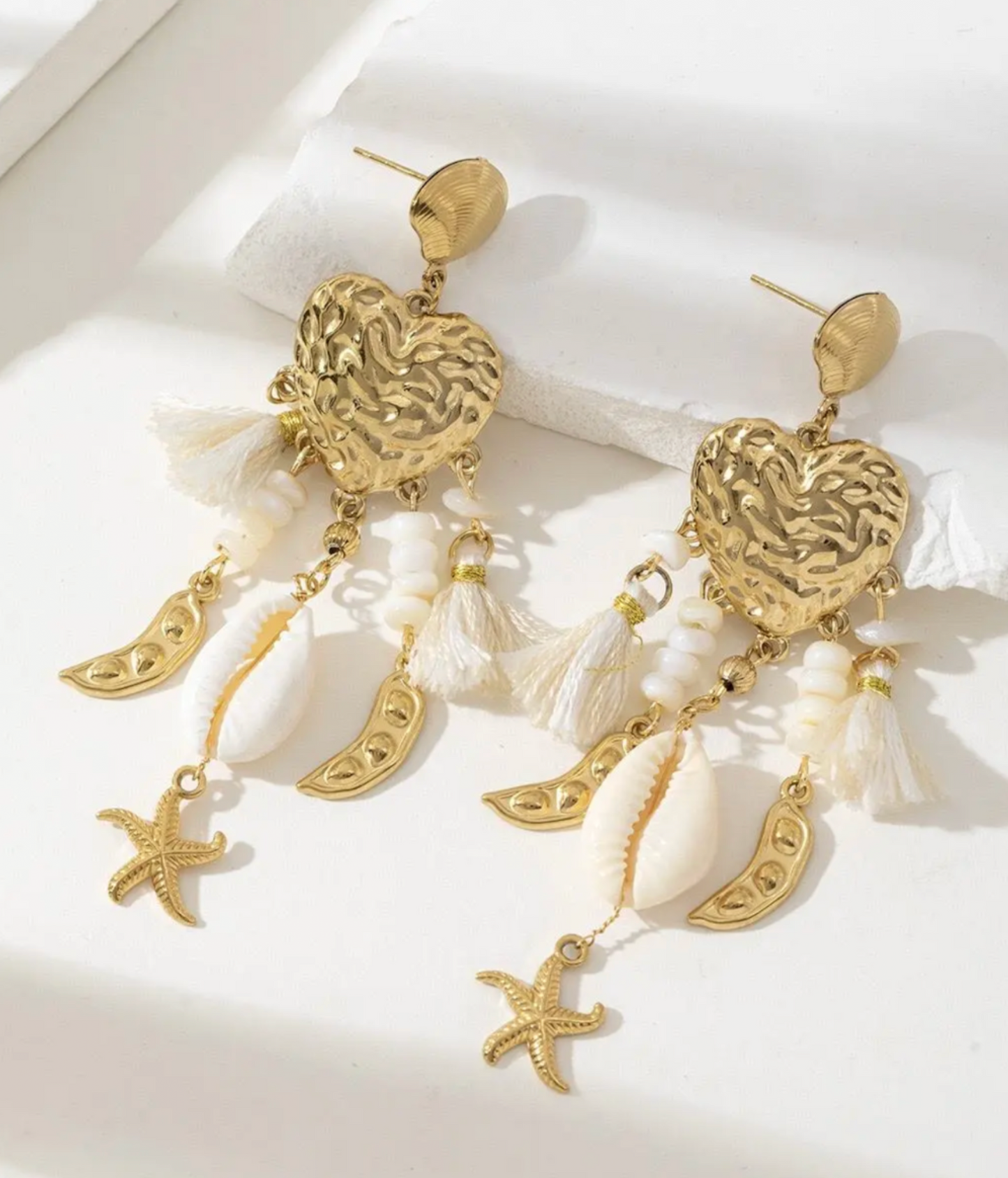 Boucles Coquillage Chic