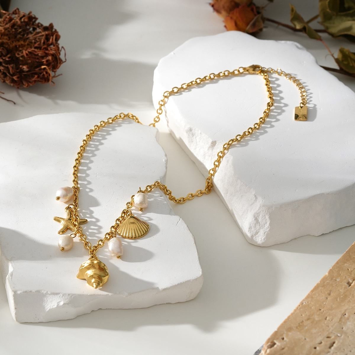 Collier "Trésor de l’Écume"
