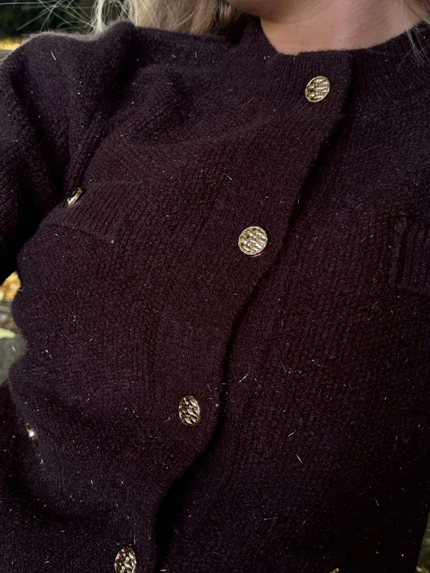 Cardigan Boutonné Femme