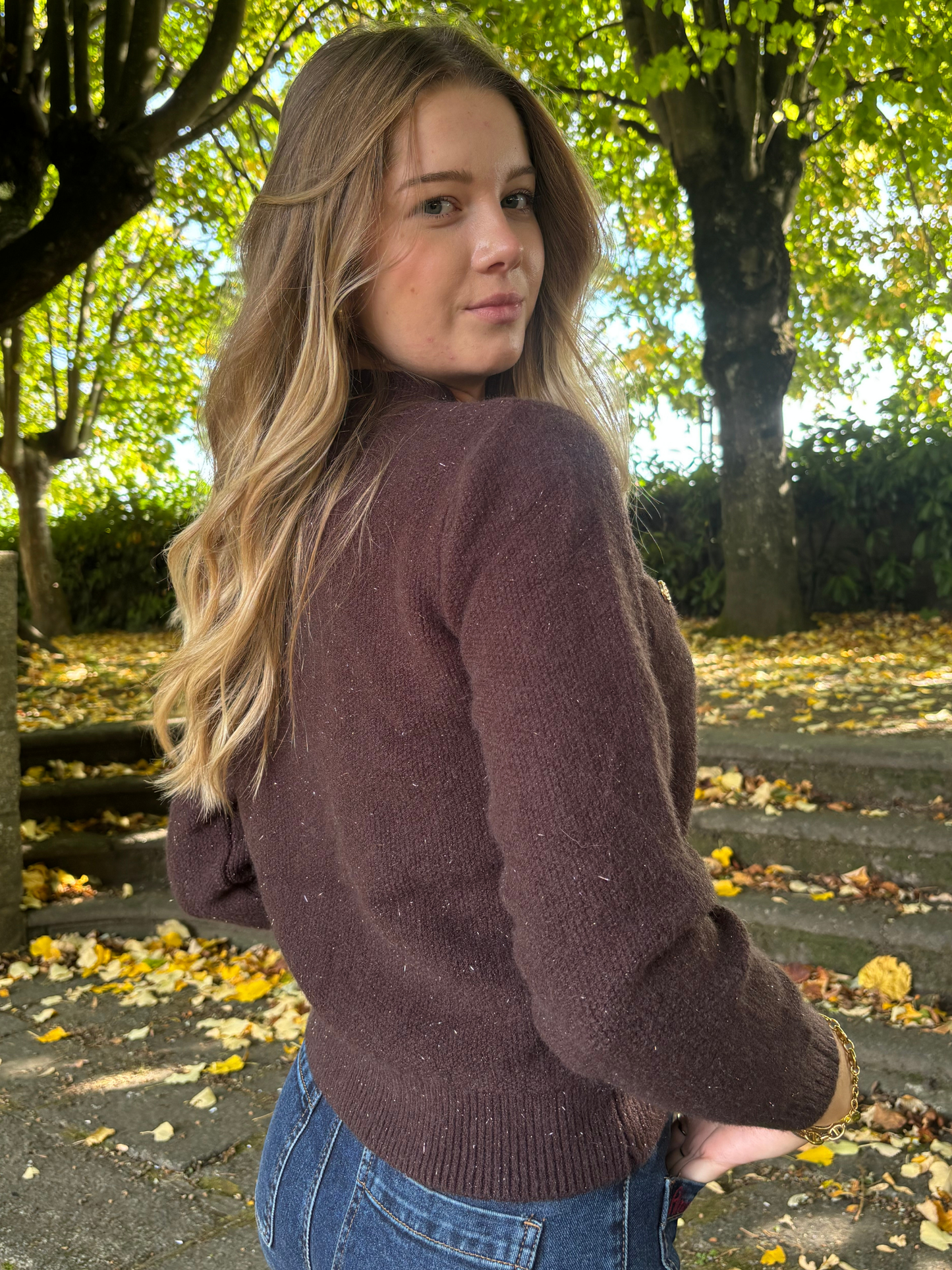 Cardigan Boutonné Femme