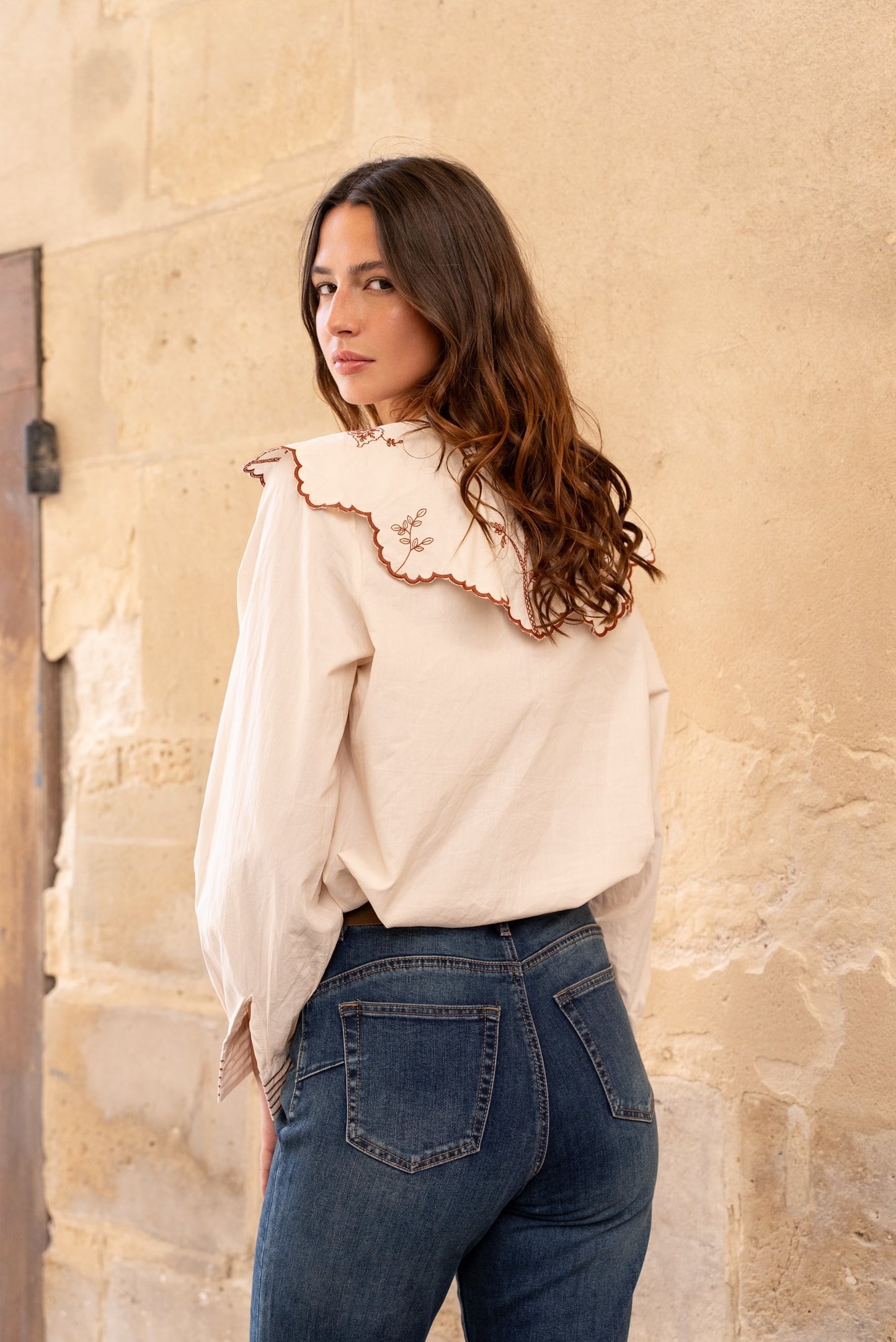 Chemise Col Oversize