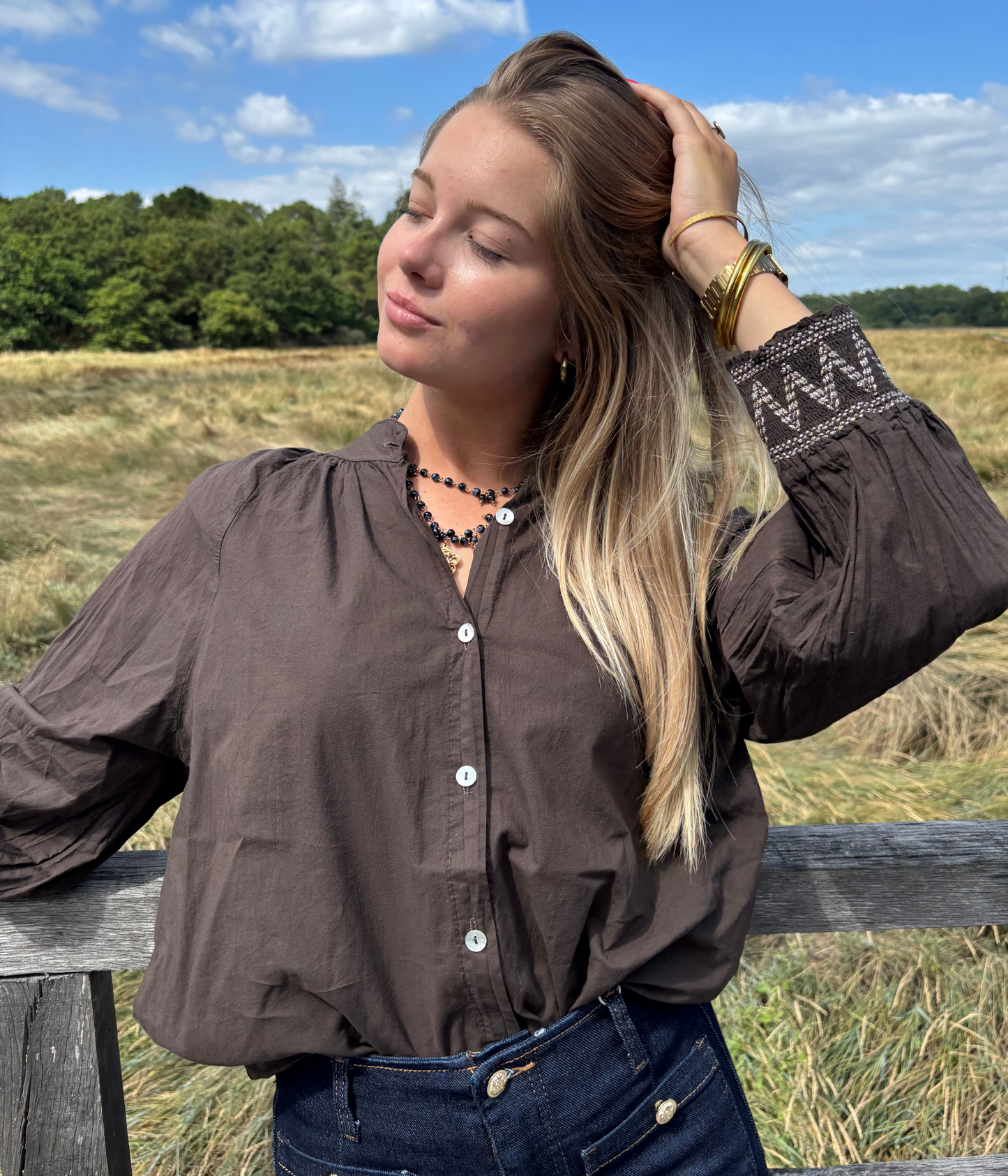 Chemise Col Rond