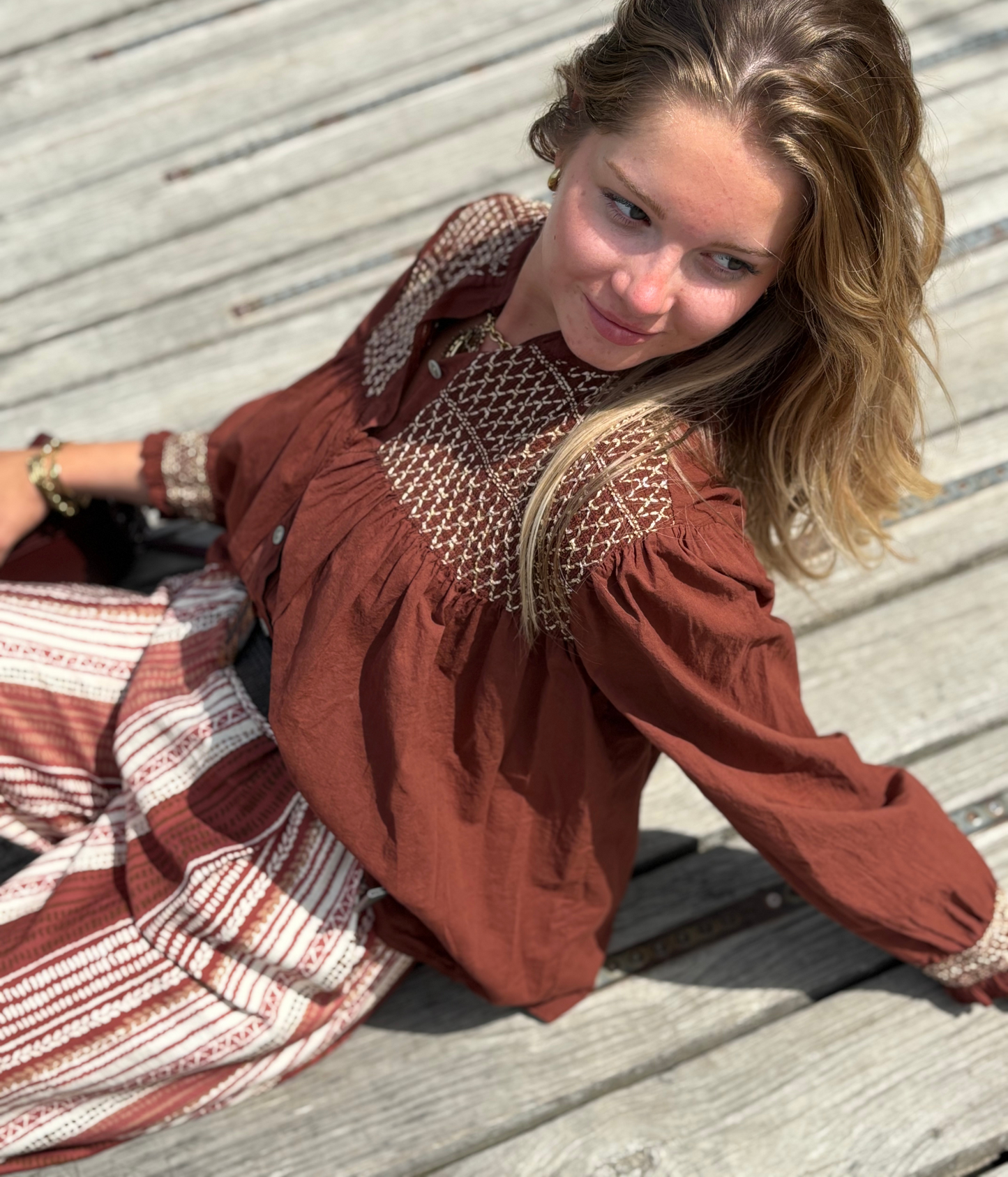Chemise Style Folk