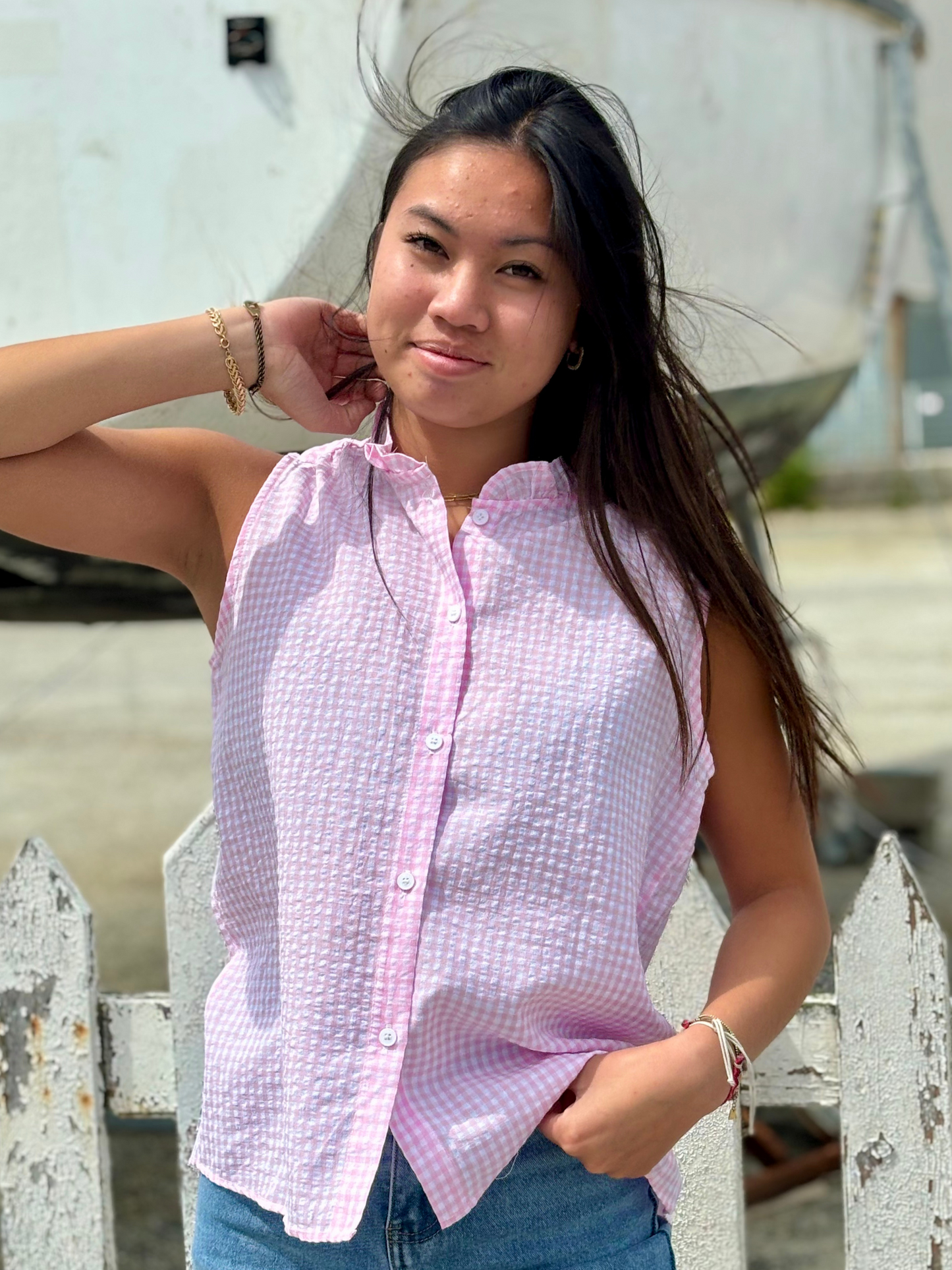 Chemise Vichy " Le Marais"