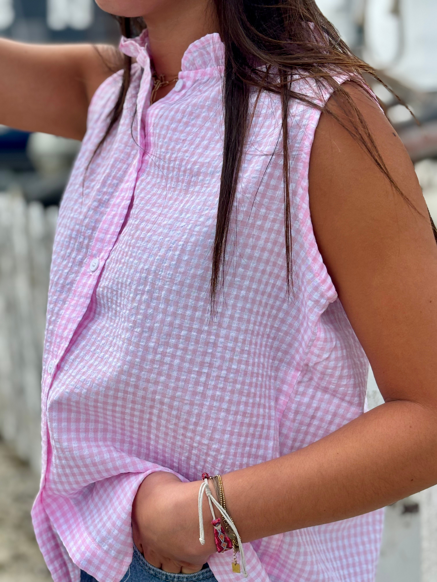 Chemise Vichy " Le Marais"