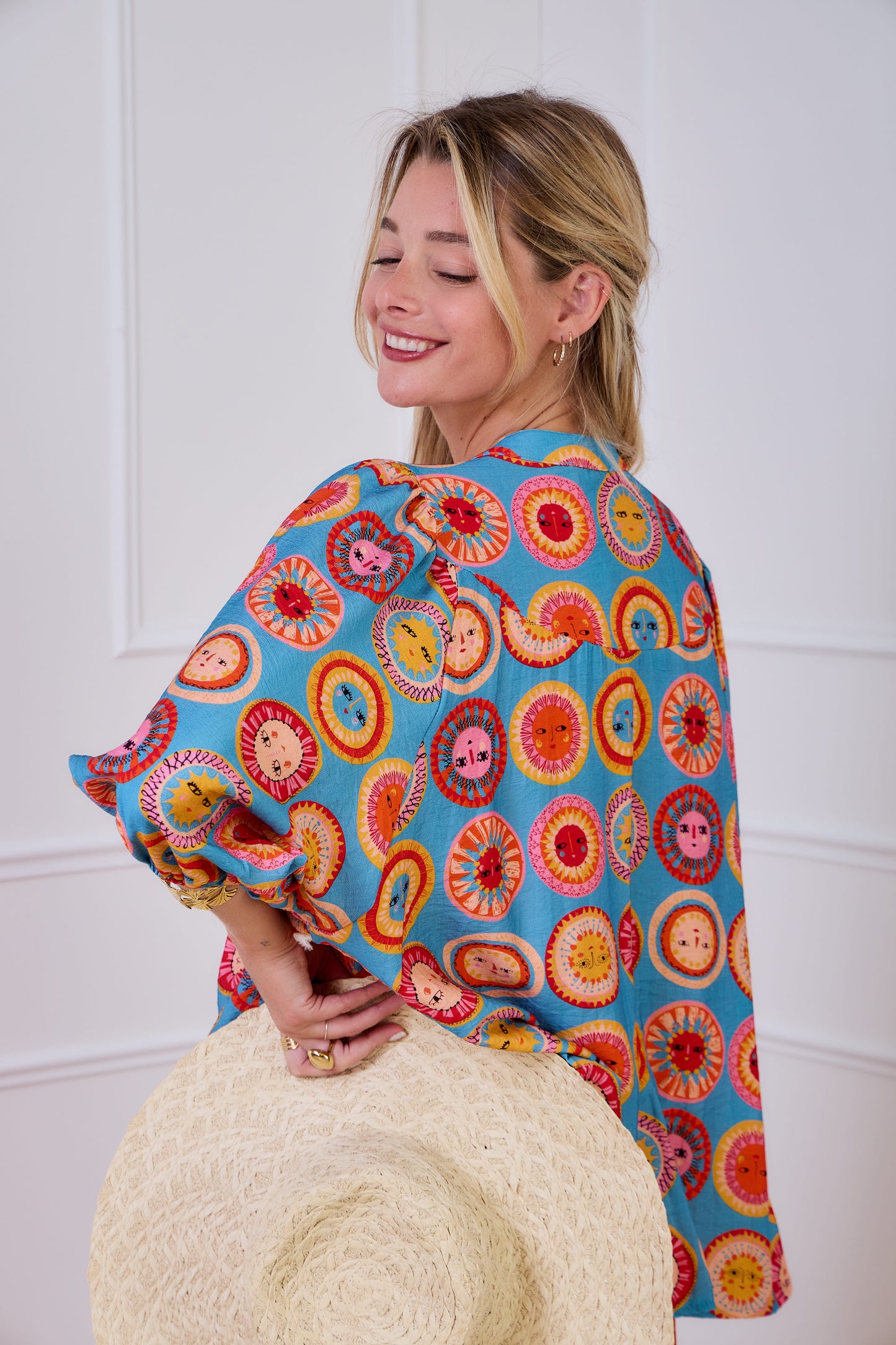 Chemise fluide imprimée