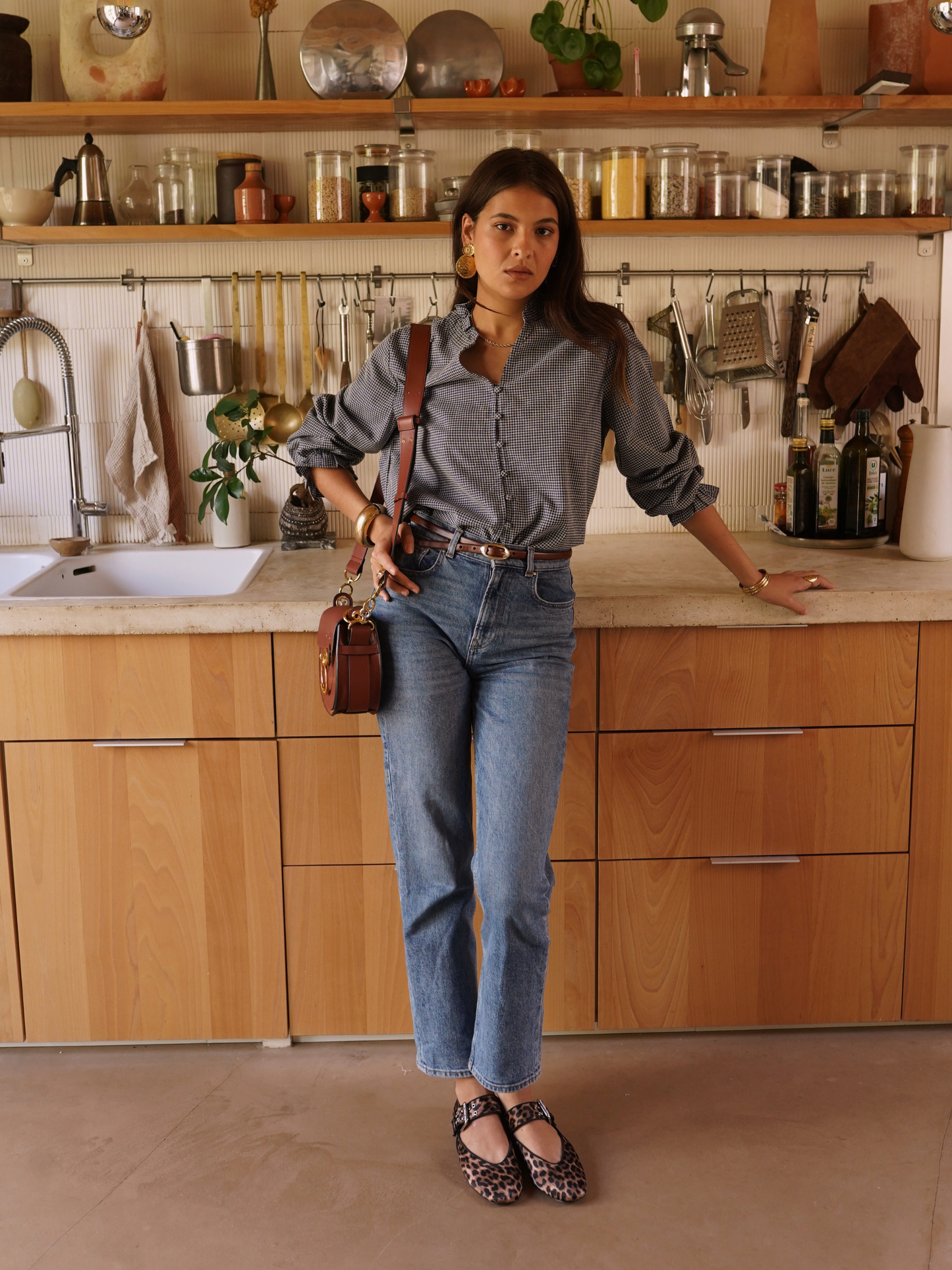 Chemise Coton Carreaux