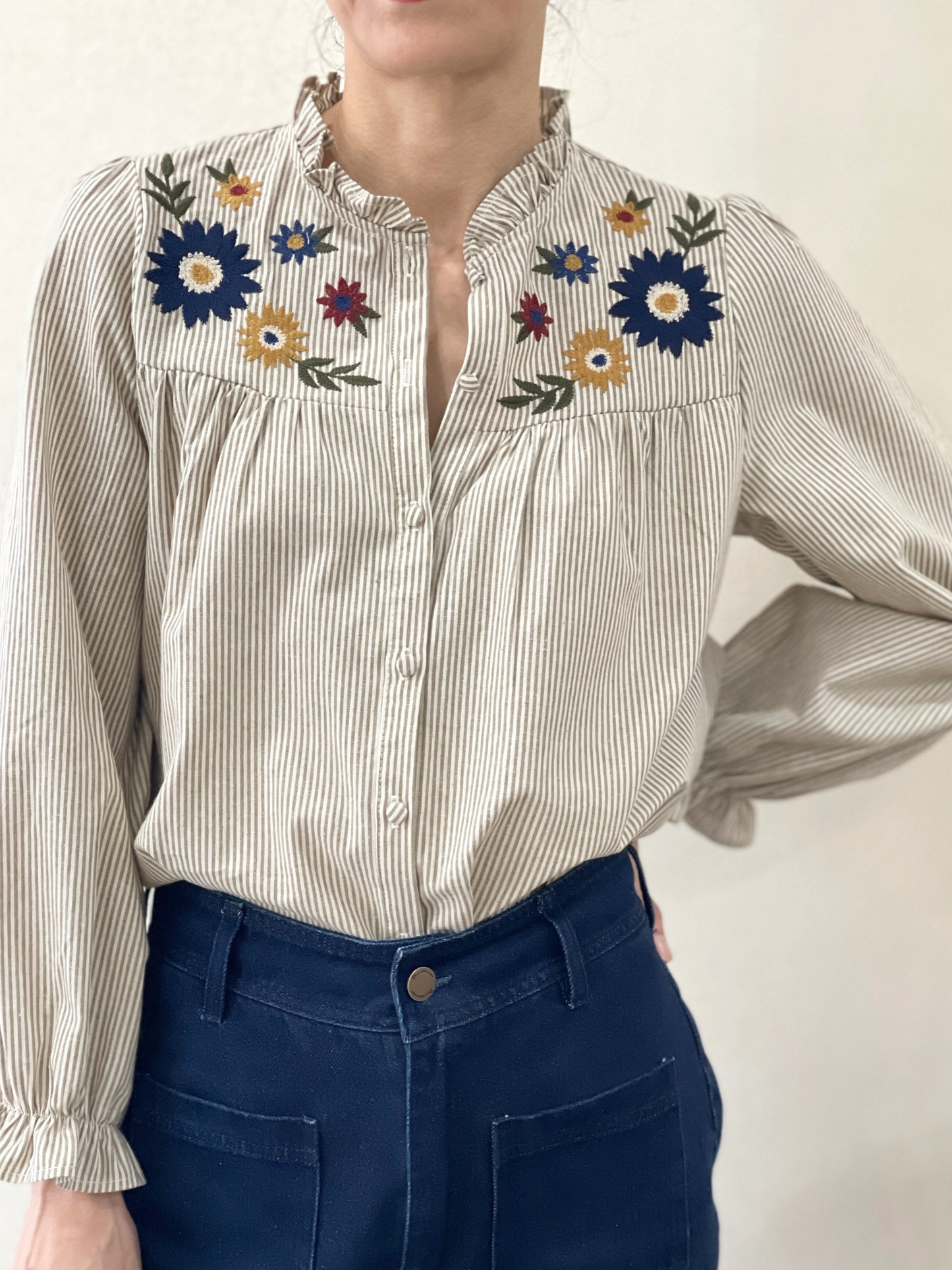 Chemise Rayures Fines