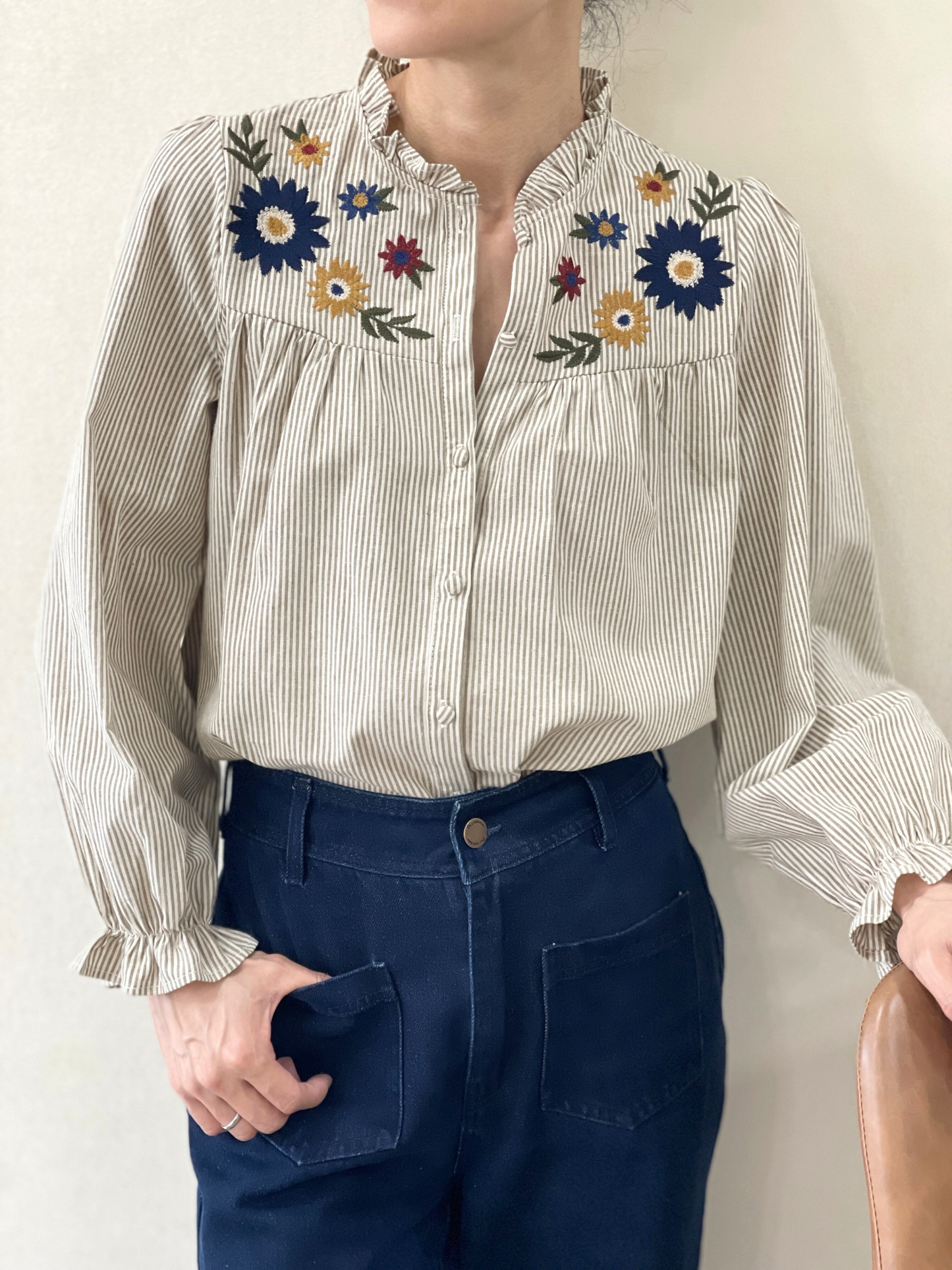 Chemise Rayures Fines