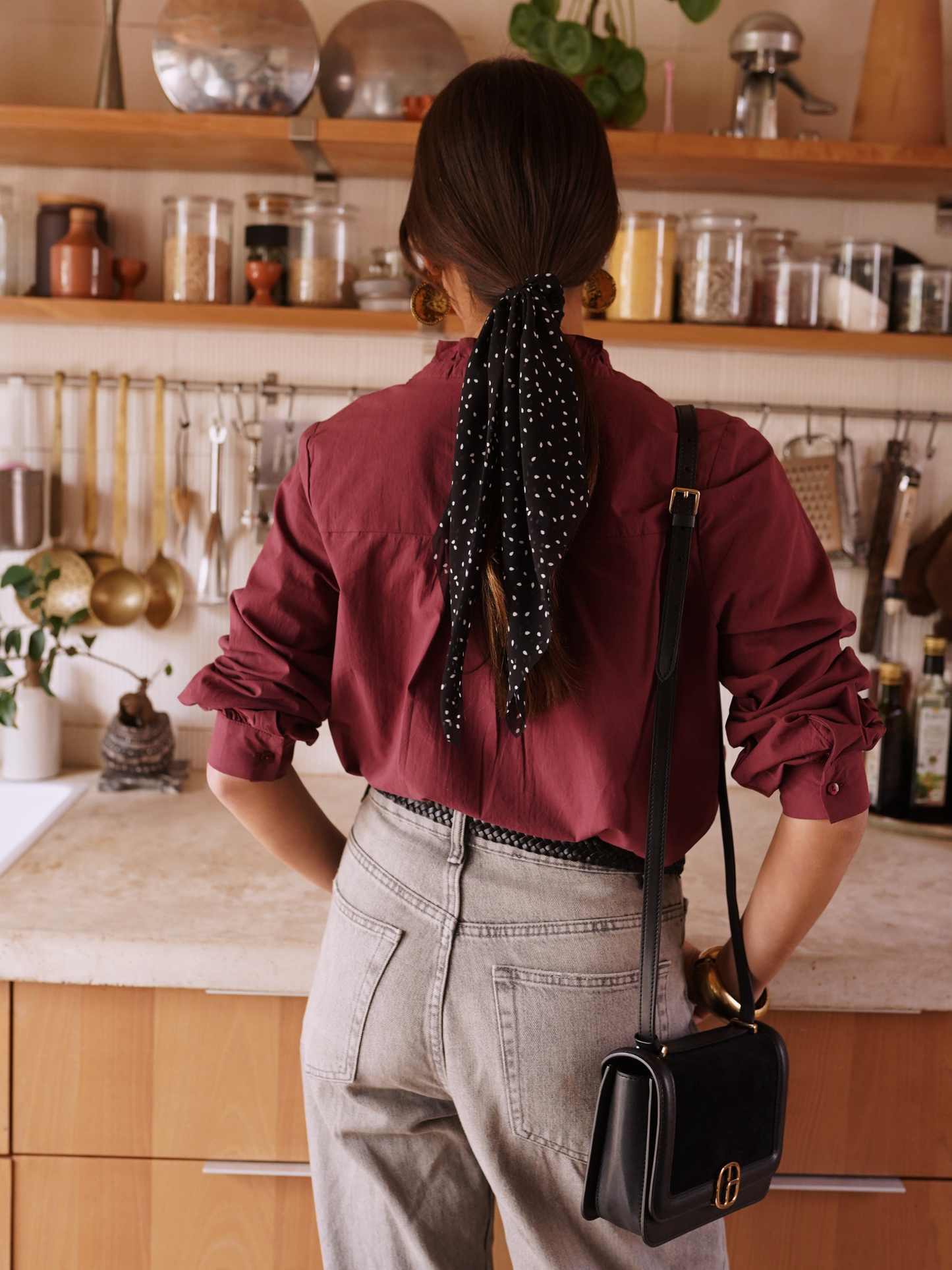 Chemise Tendance Bordeaux