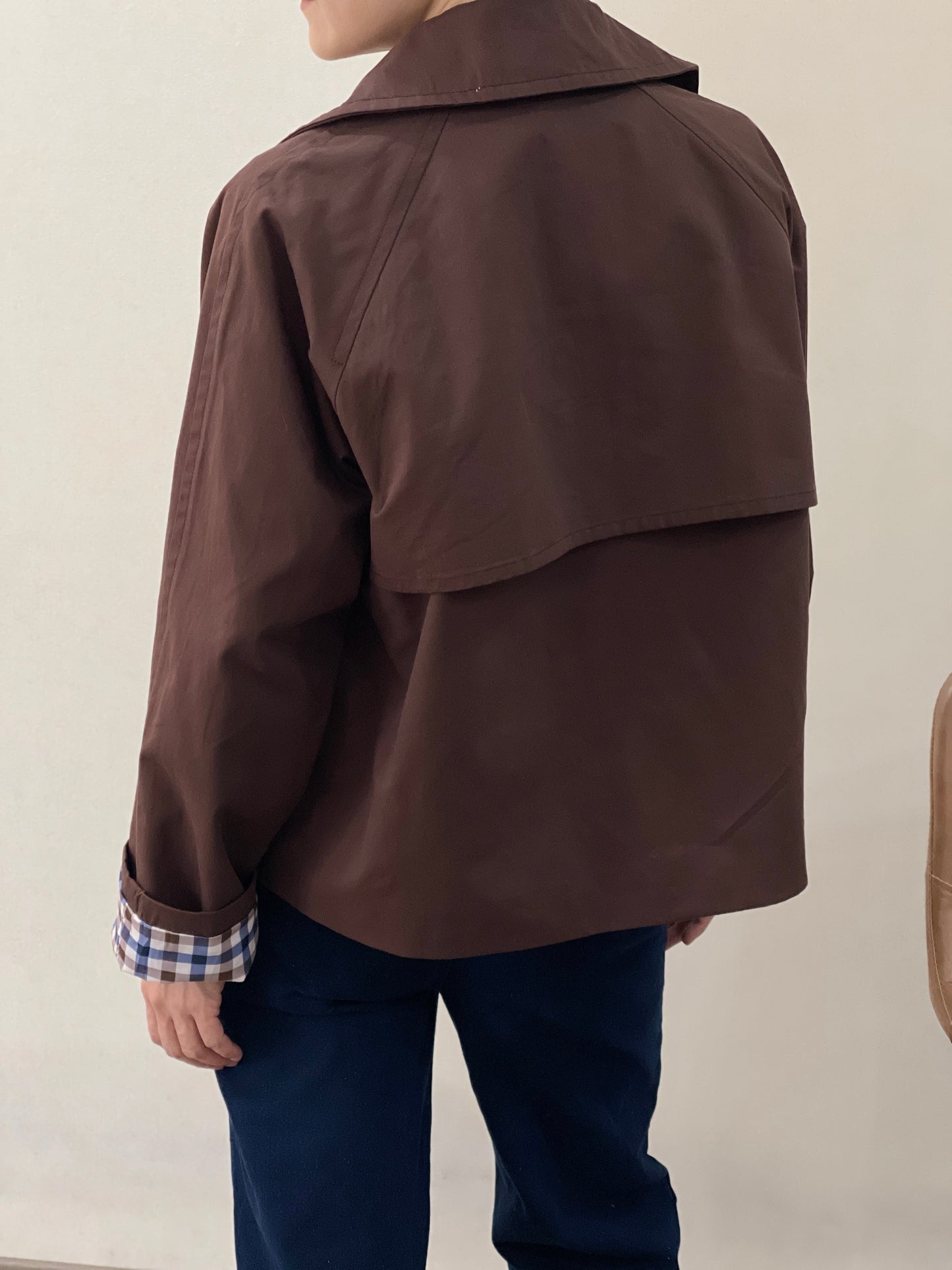 Veste Trench Marron