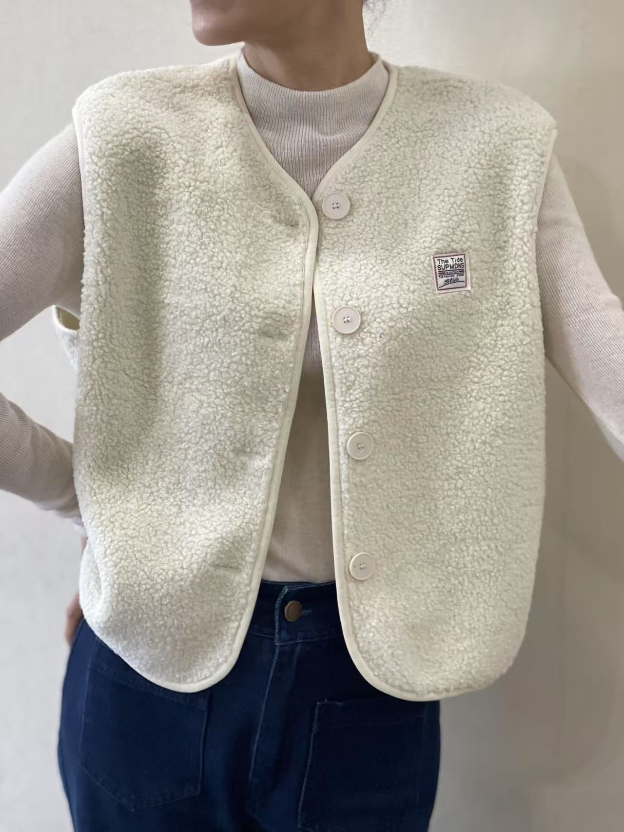 Gilet sans Manches Sherpa