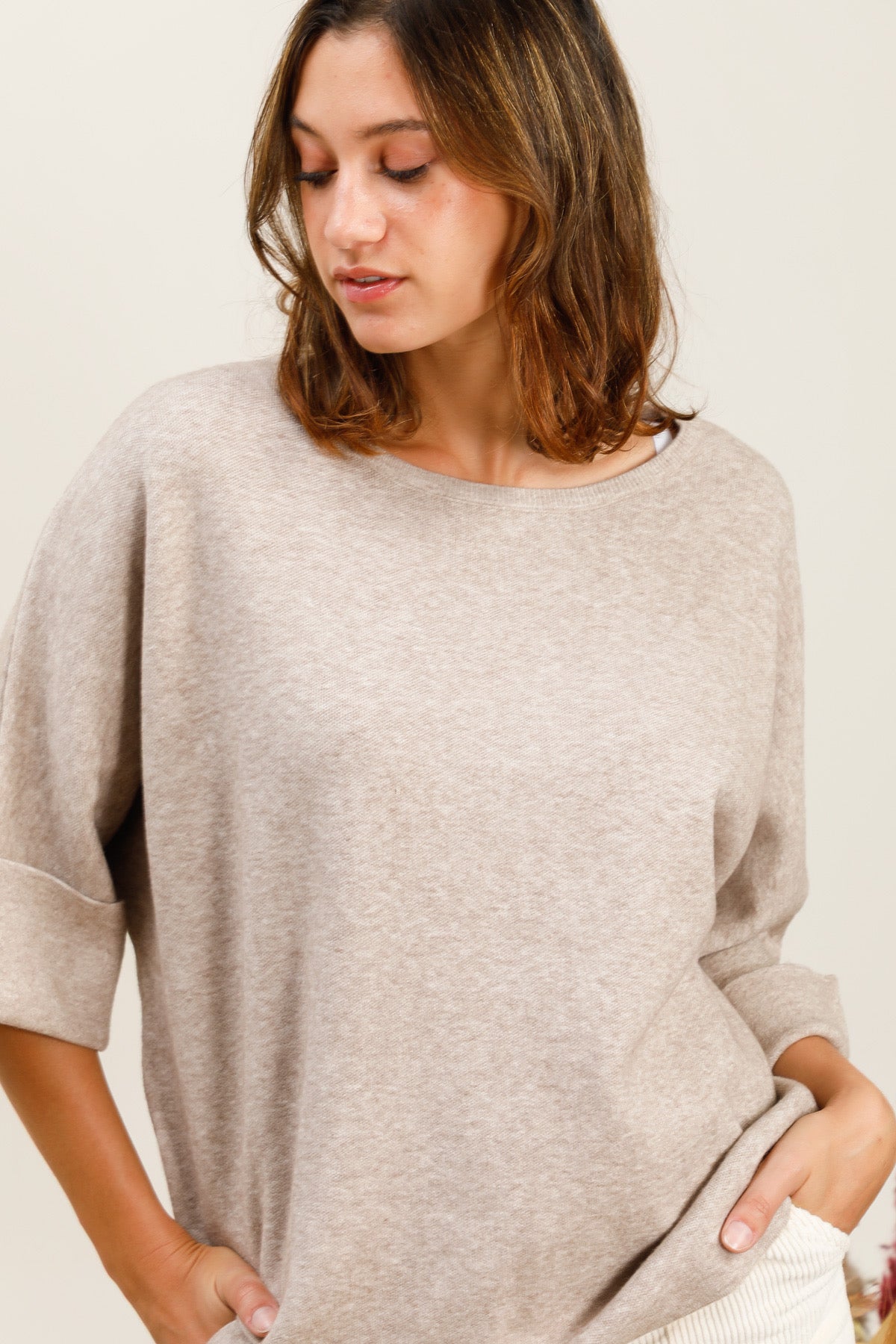 Pull Col Bateau