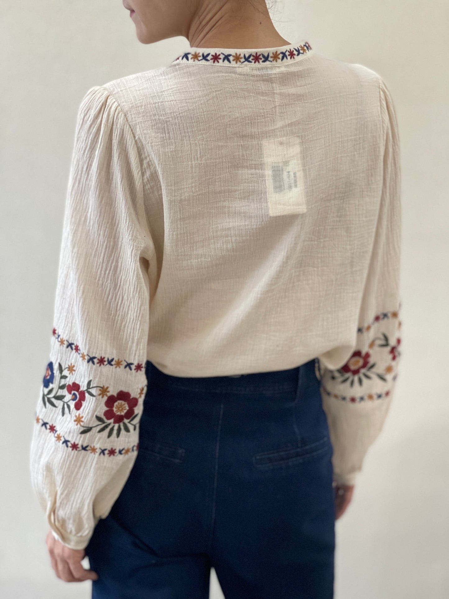 Blouse Col Tunisien Bohème