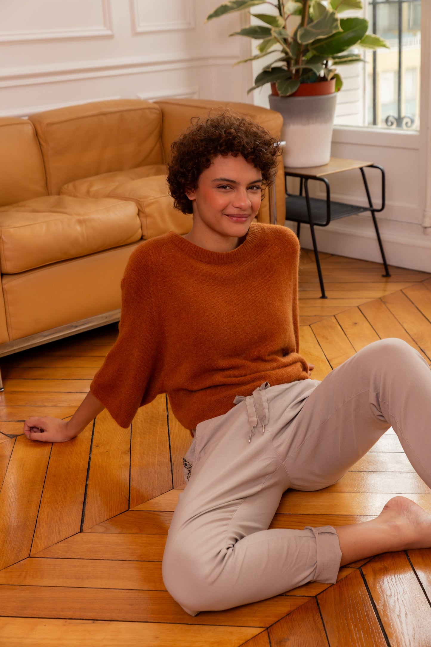 Pull Alpaga Col Rond