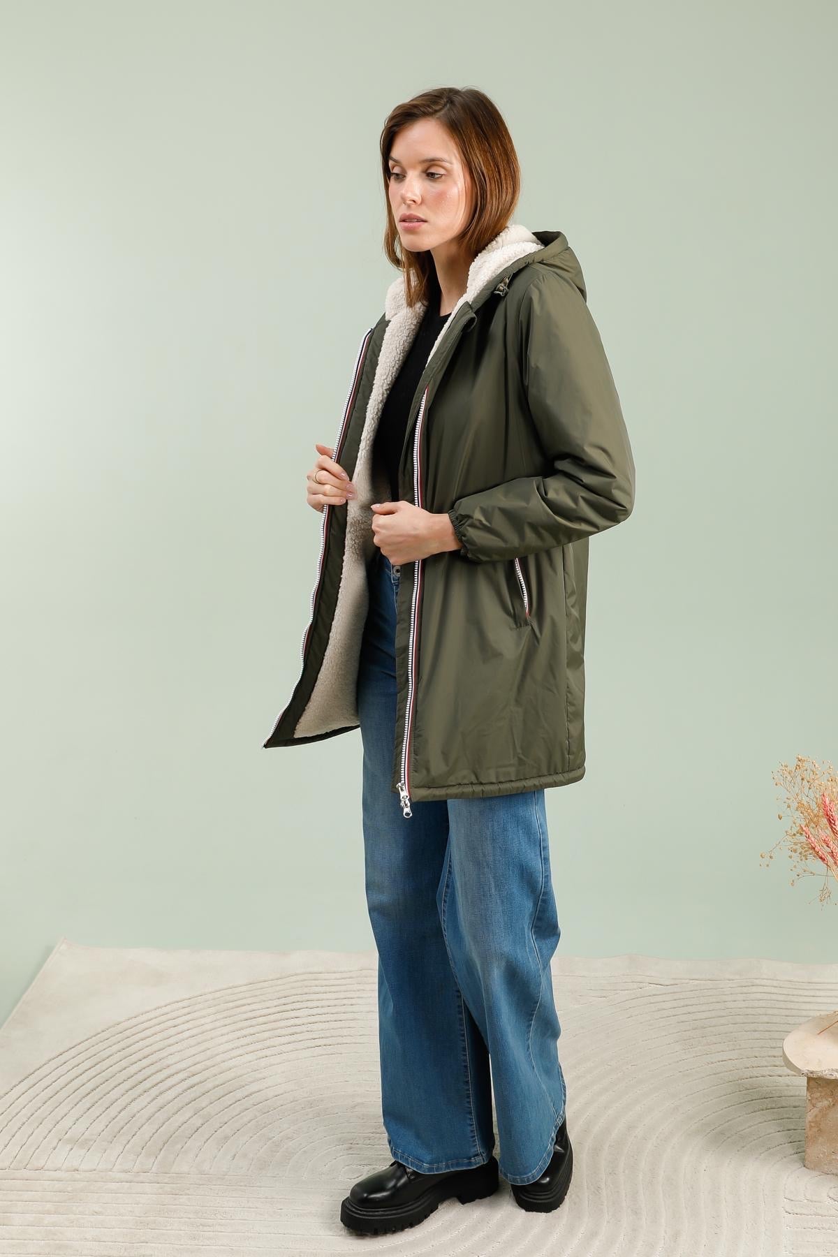 Imperméable Fourré Sherpa Long