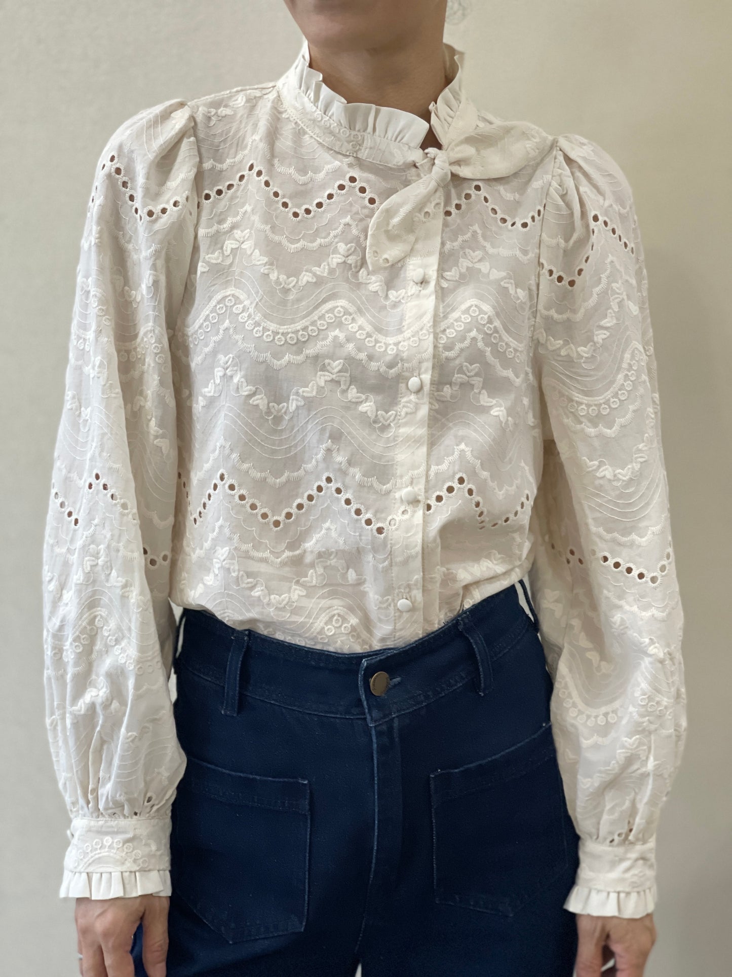 Chemise Chic Noeud Col