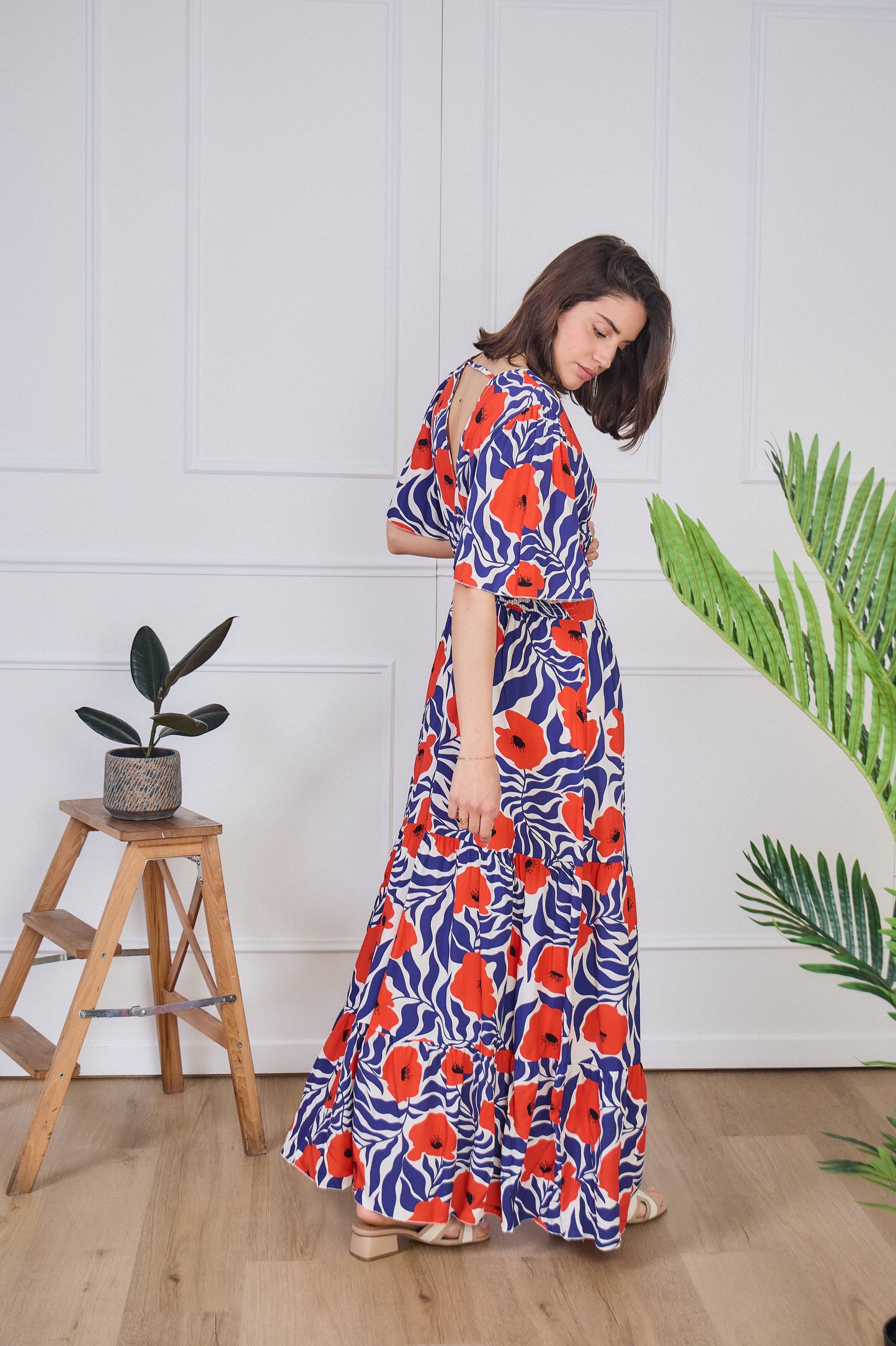 Robe Longue "Pop Waves"