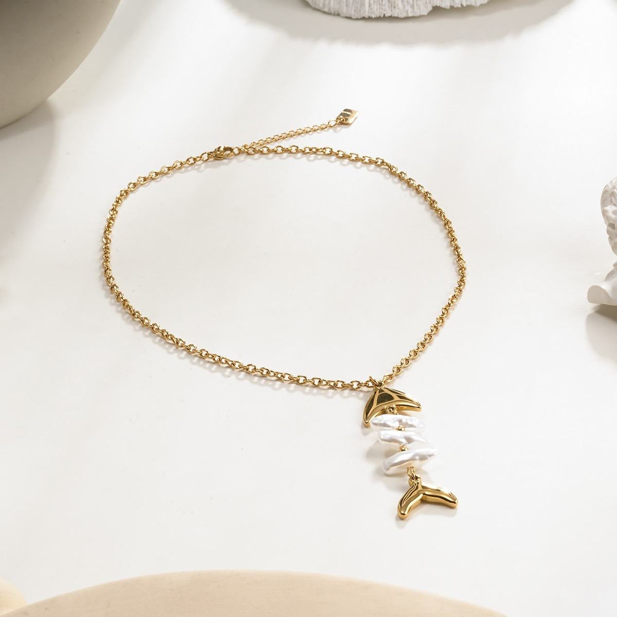 Collier Poisson Bohème