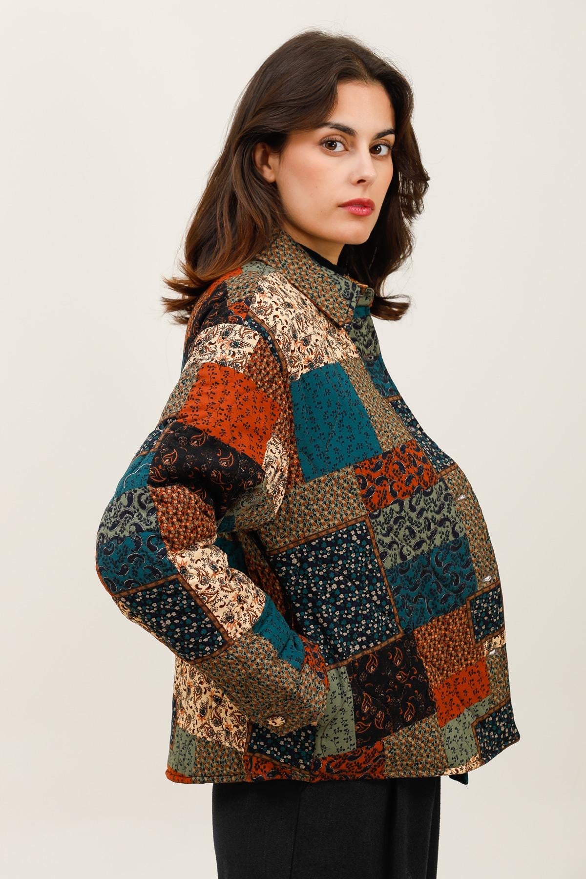 Veste Patchwork Bohème