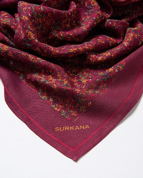 Écharpe Fleurs Surkana